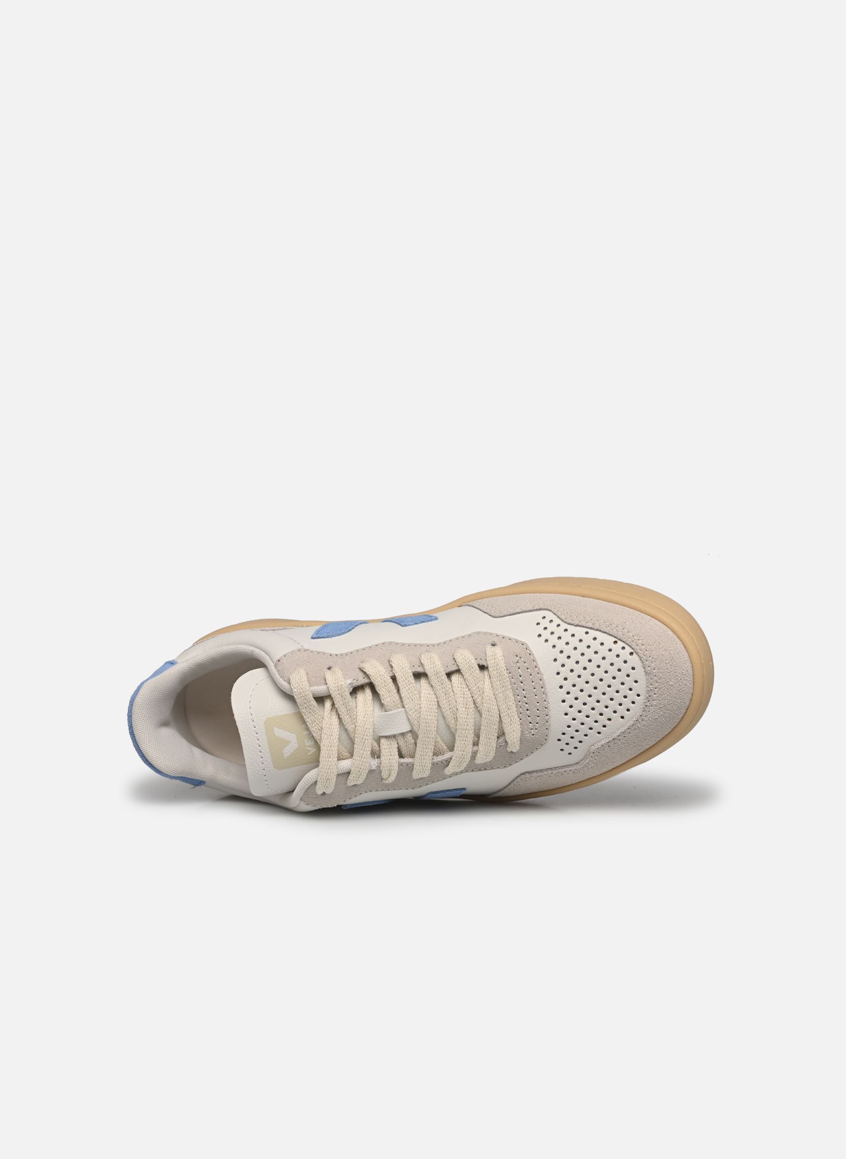 Sneaker V-90 O.T. LEATHER damen weiß Veja Sneaker V-90 O.T. LEATHER damen weiß EXTRA-WHITE_AQUA_NATURAL