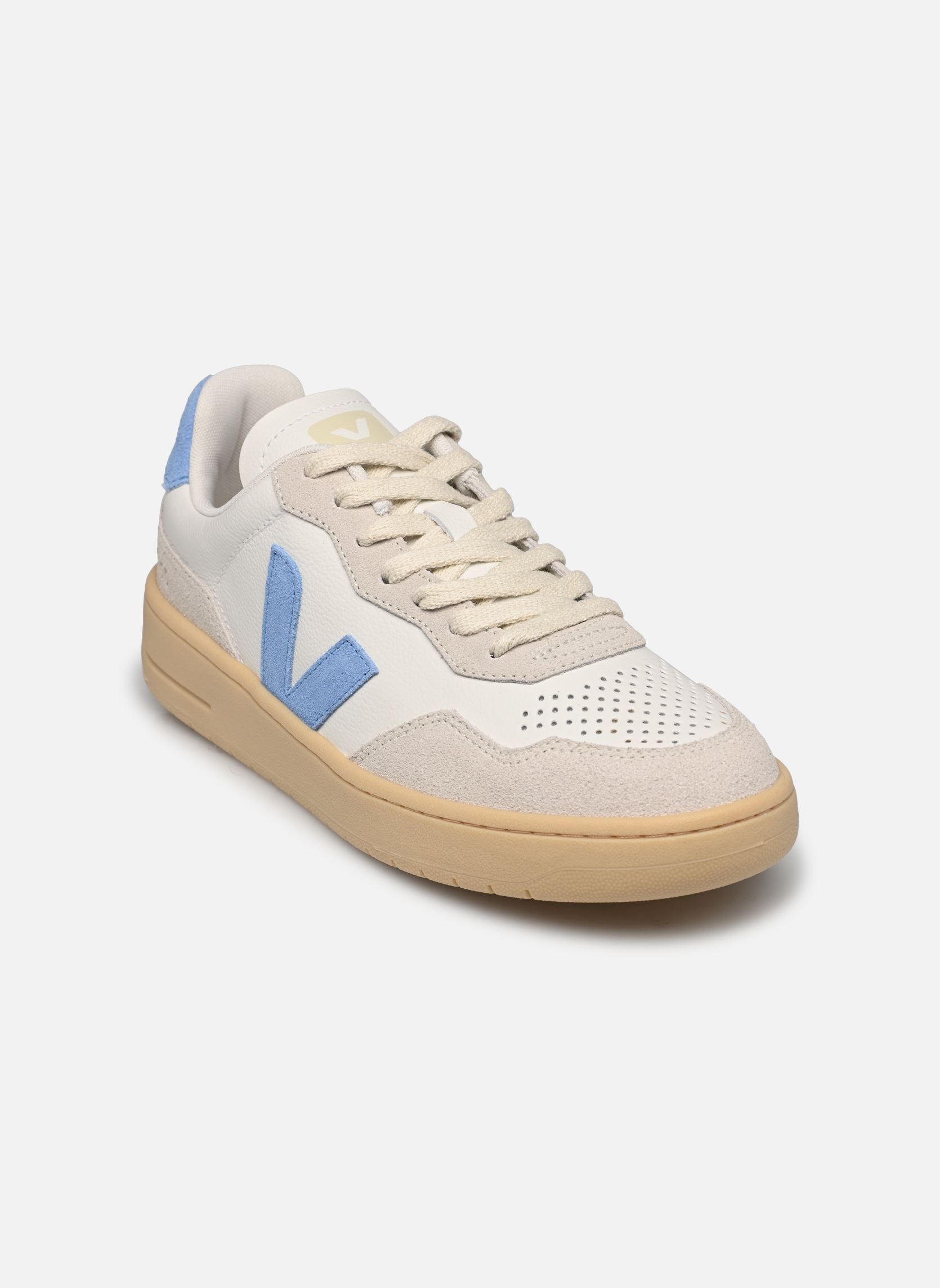 Sneaker V-90 O.T. LEATHER damen weiß Veja Sneaker V-90 O.T. LEATHER damen weiß EXTRA-WHITE_AQUA_NATURAL