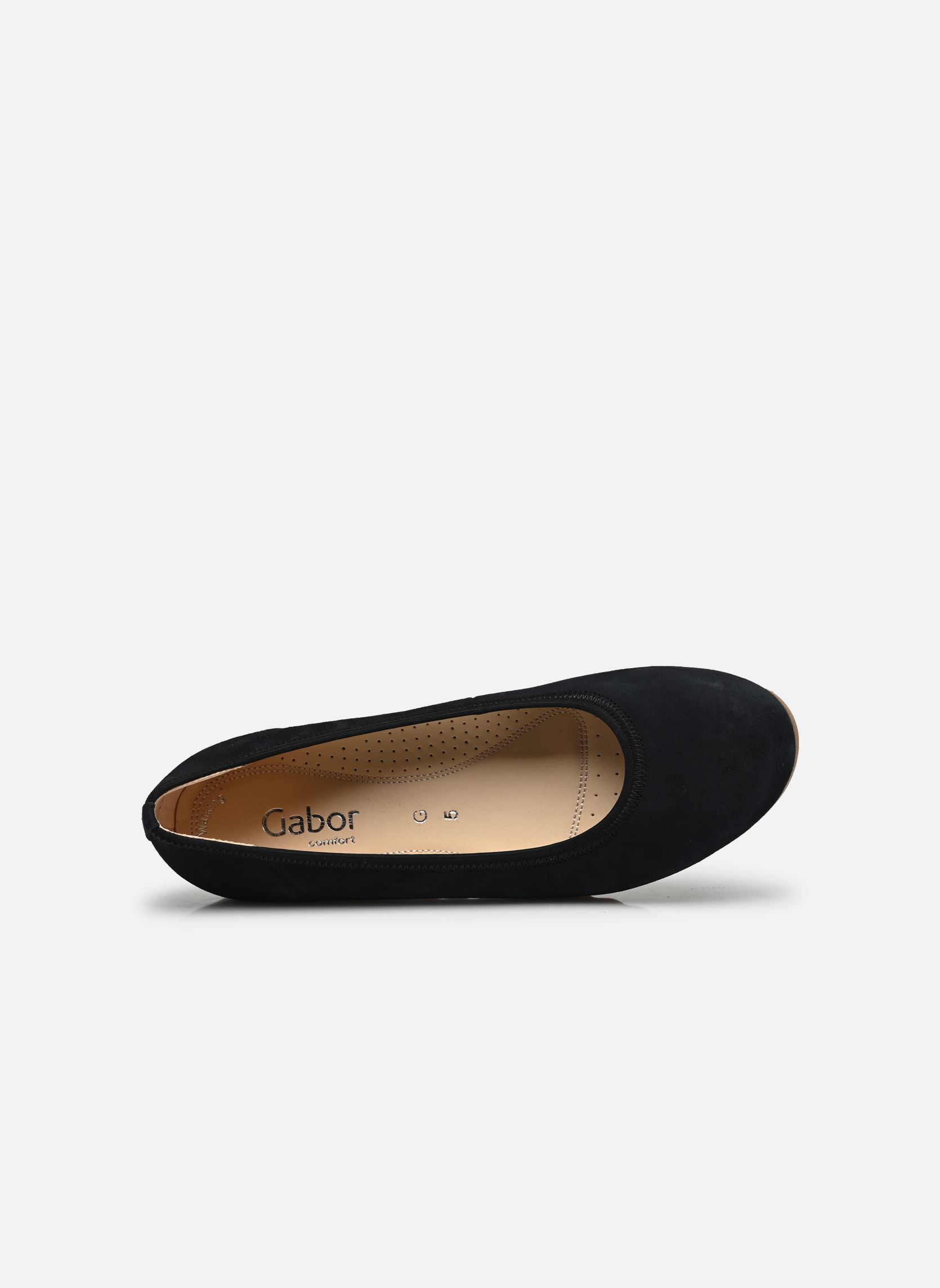 Klassische Ballerinas 42.641 damen blau Gabor Klassische Ballerinas 42.641 damen blau DARK BLUE