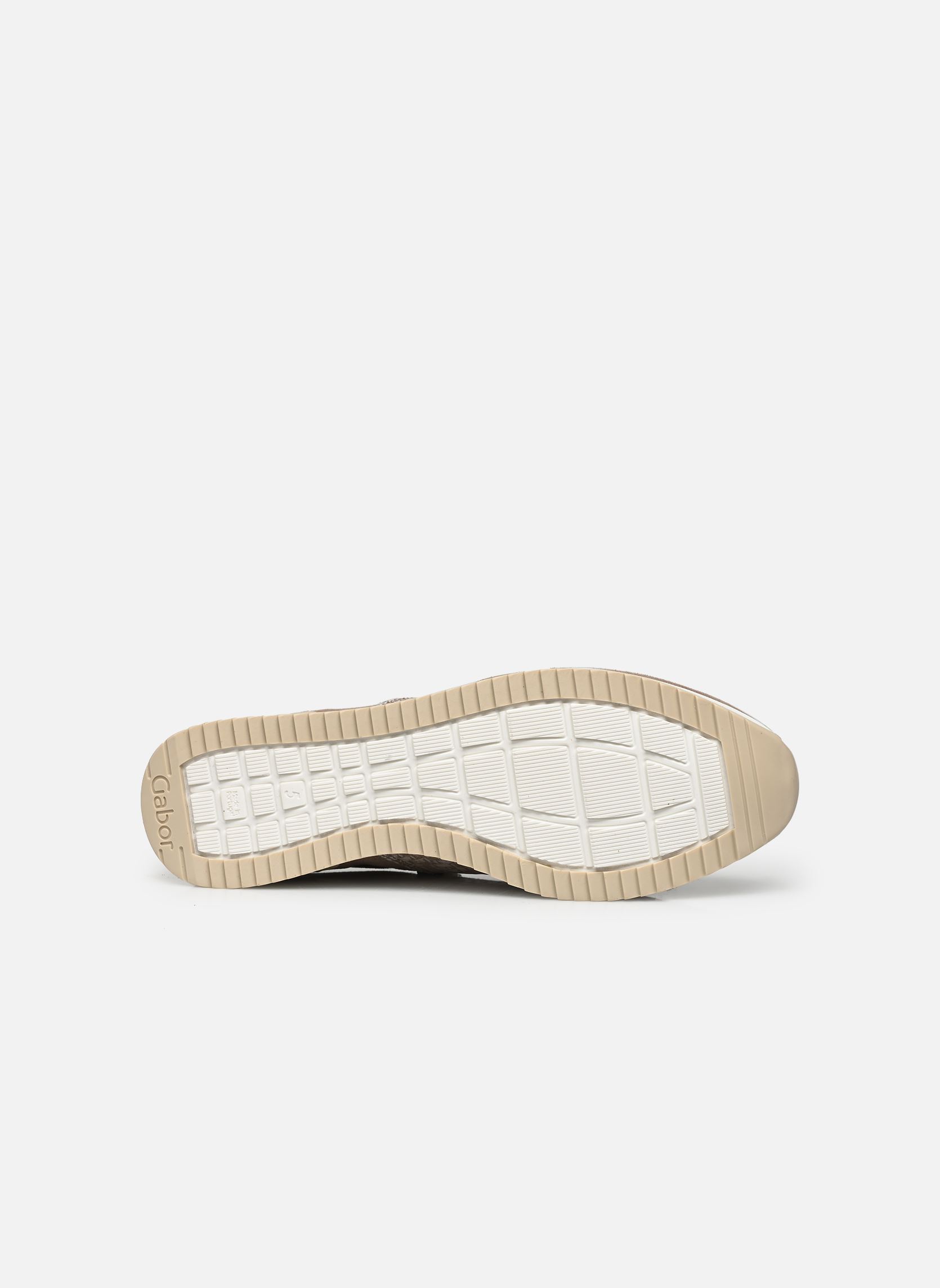 Baskets basses 43.420 femme beige Gabor Baskets basses 43.420 femme beige RABBIT/PUDER