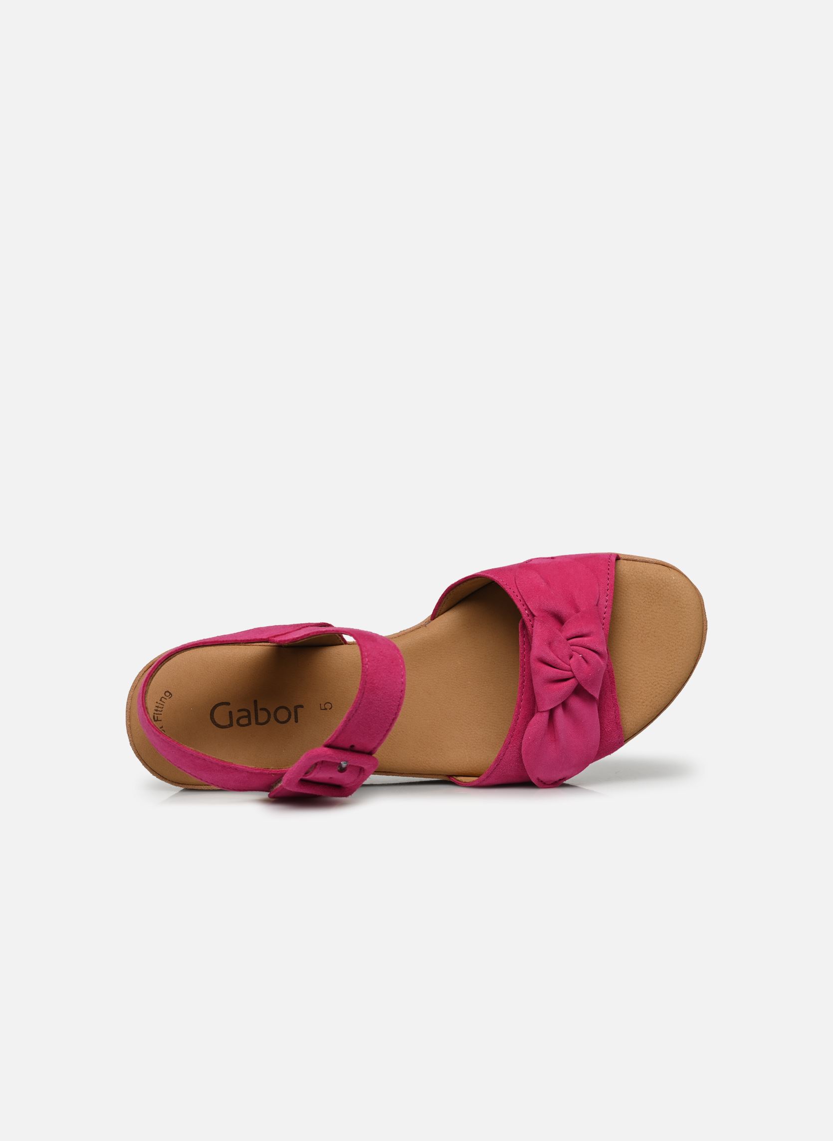 Sandalias y plataformas de cuña 44.653 mujer rosa Gabor Sandalias y plataformas de cuña 44.653 mujer rosa PINK