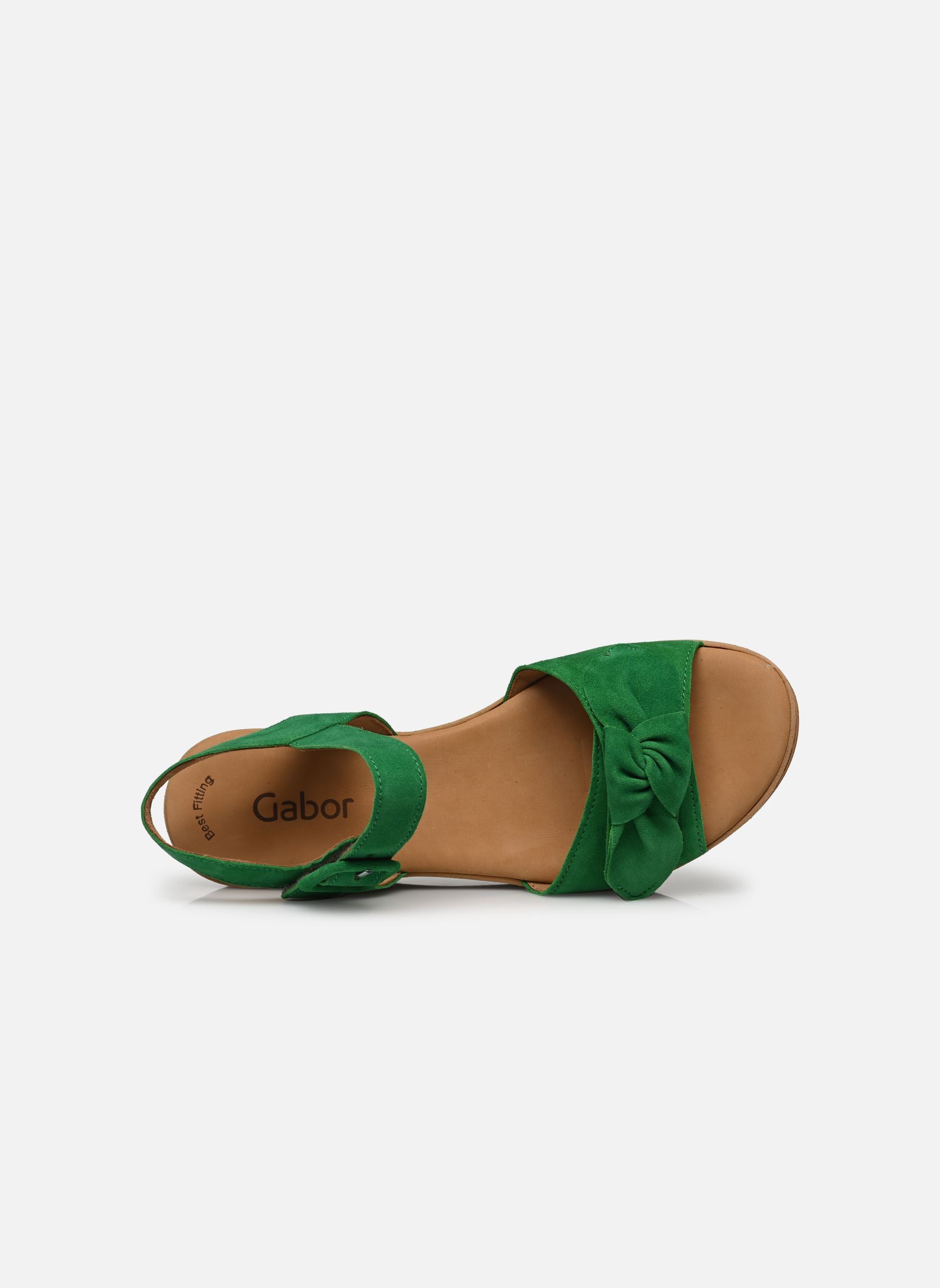 Sandales compensées et plateformes 44.653 femme vert Gabor Sandales compensées et plateformes 44.653 femme vert VERDE
