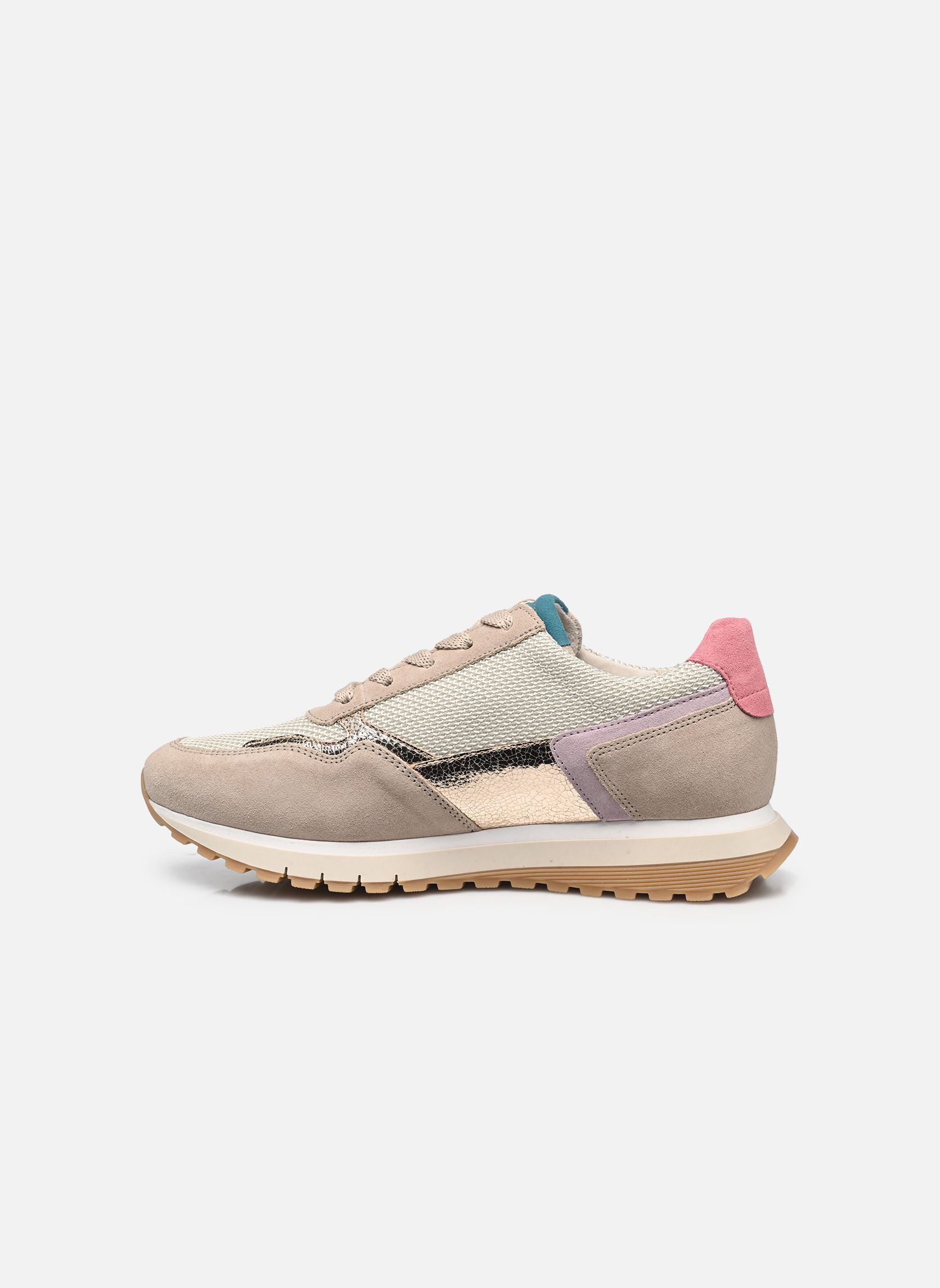 Niedrige Sneaker 46.378 damen mehrfarbig Gabor Niedrige Sneaker 46.378 damen mehrfarbig ARGENT/OASIS/PINK