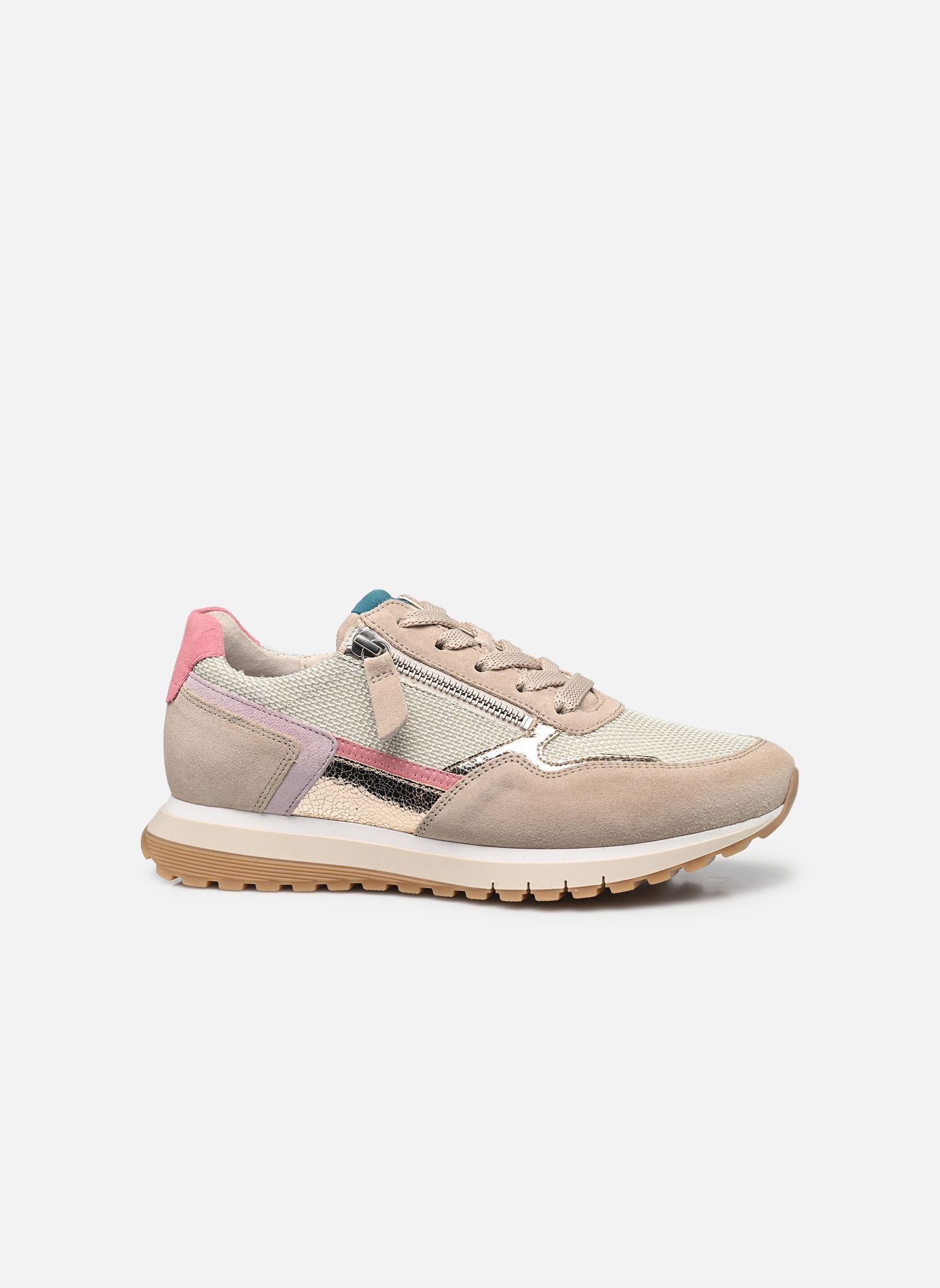 Niedrige Sneaker 46.378 damen mehrfarbig Gabor Niedrige Sneaker 46.378 damen mehrfarbig ARGENT/OASIS/PINK