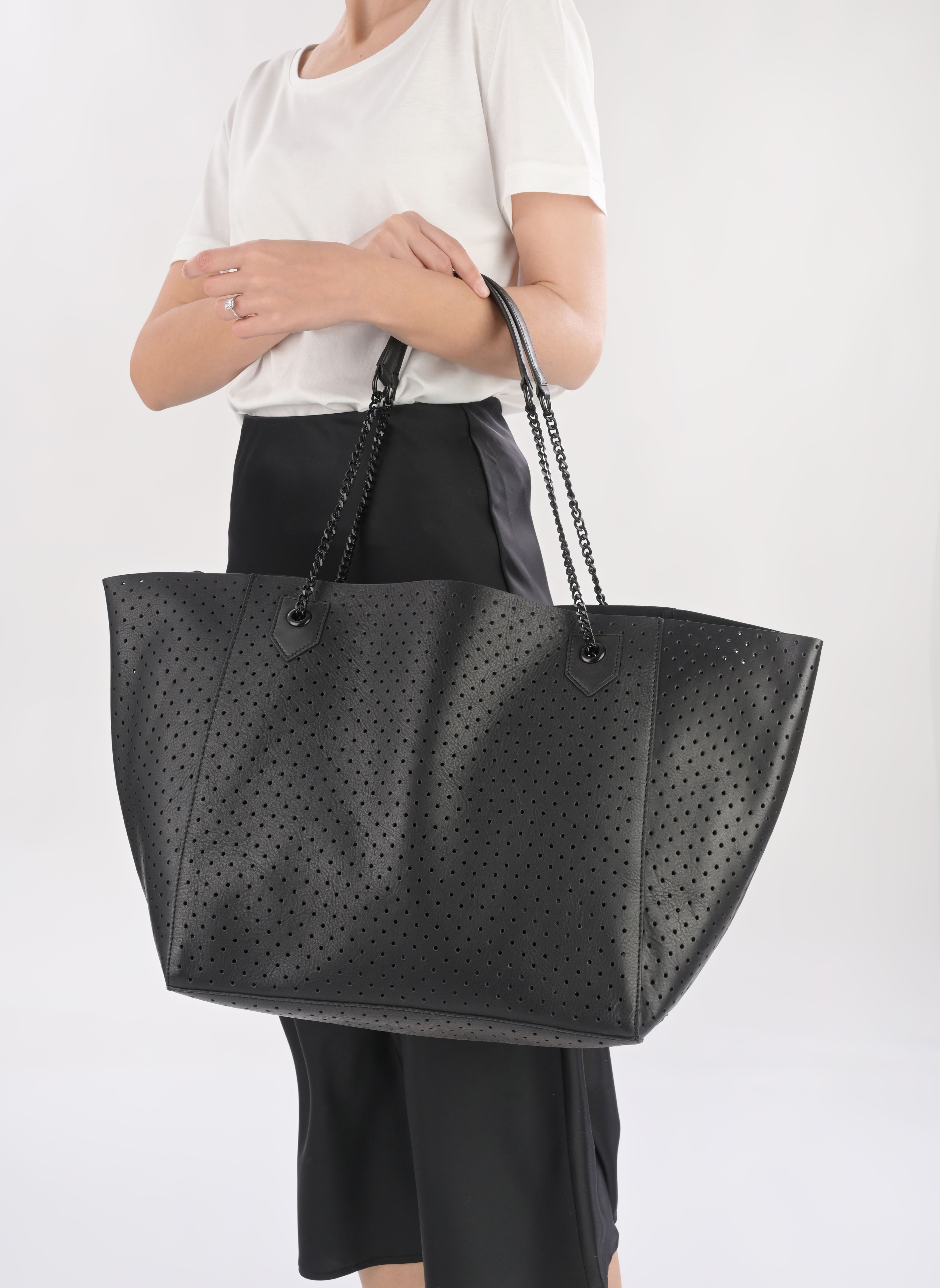 Shopper CABAS XL damen schwarz IKKS Women Shopper CABAS XL damen schwarz NOIR