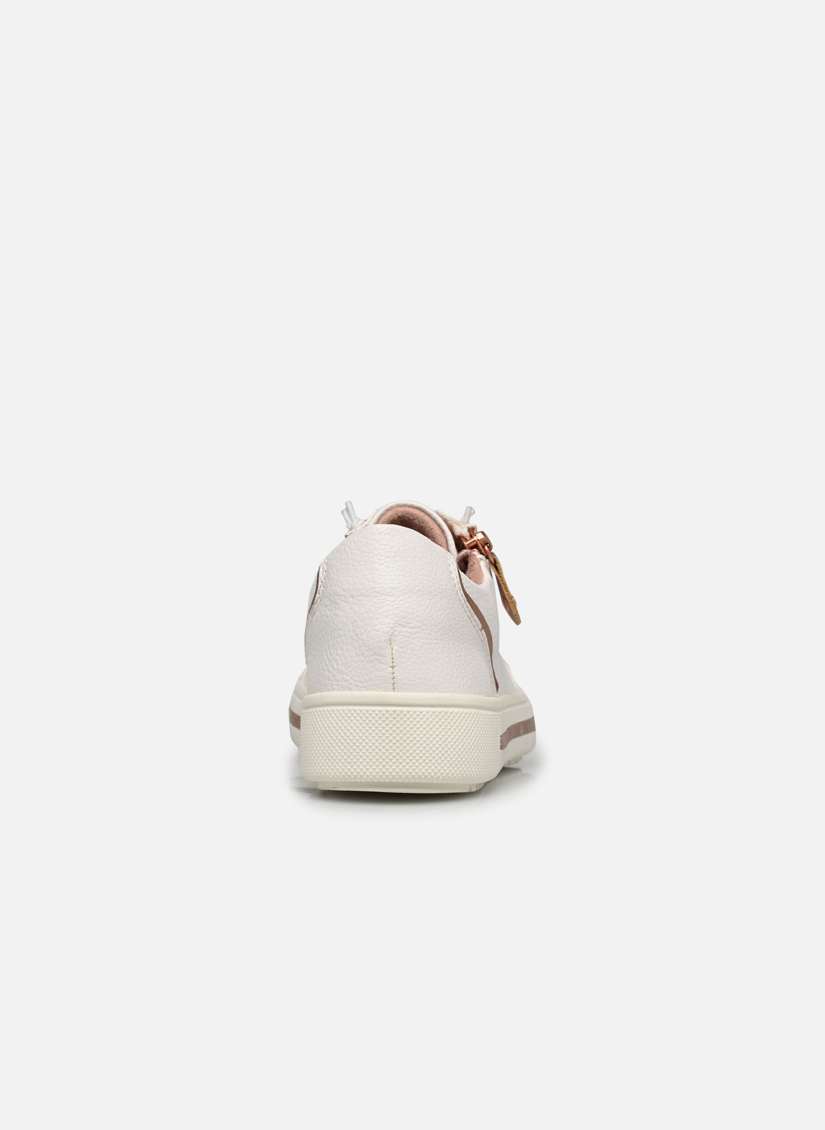 Niedrige Sneaker 23660-42 damen weiß Jana shoes Niedrige Sneaker 23660-42 damen weiß WHITE/ROSEGOLD