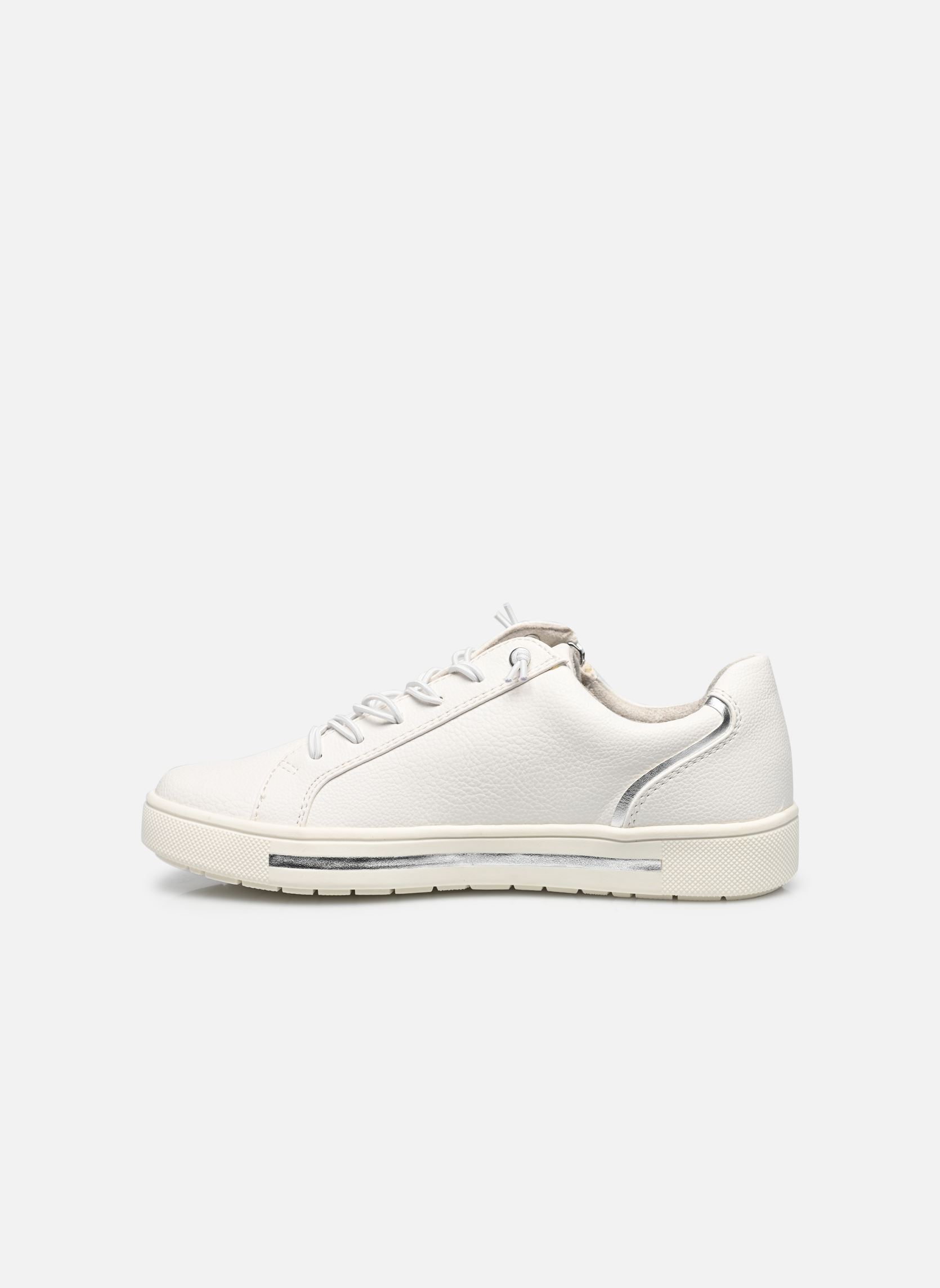 Baskets basses 23660-42 femme blanc Jana shoes Baskets basses 23660-42 femme blanc WHITE/SILVER