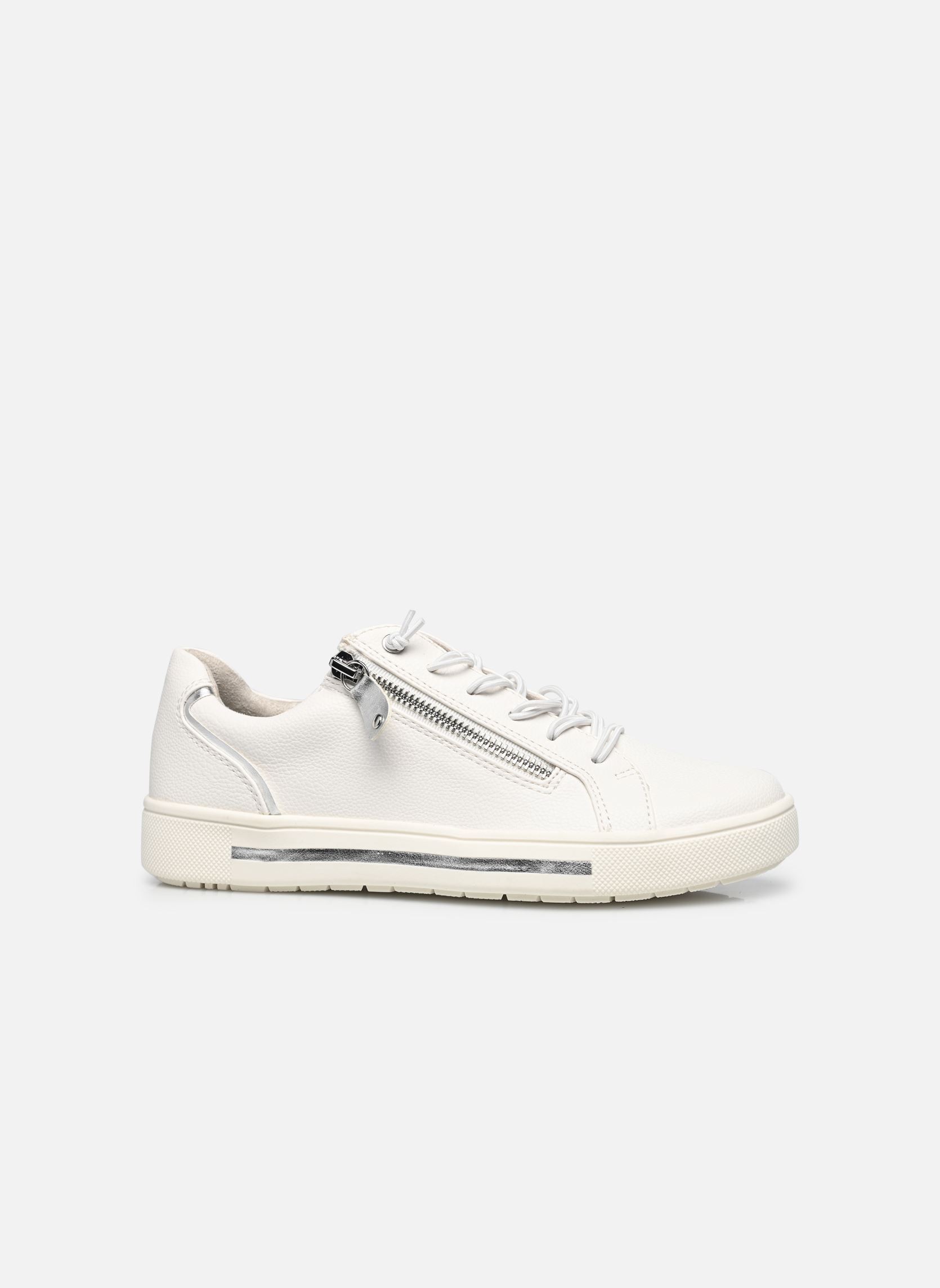 Baskets basses 23660-42 femme blanc Jana shoes Baskets basses 23660-42 femme blanc WHITE/SILVER
