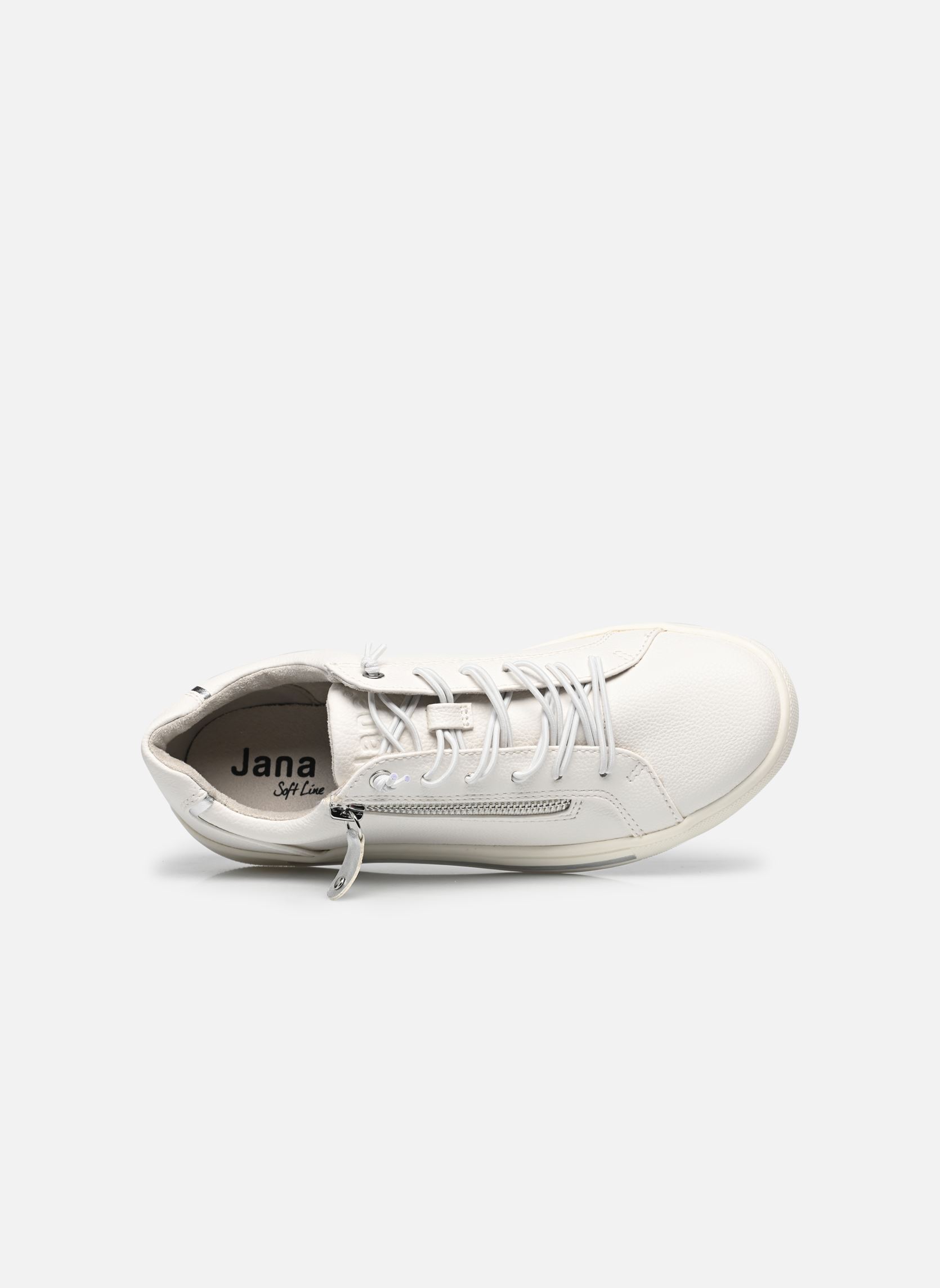 Baskets basses 23660-42 femme blanc Jana shoes Baskets basses 23660-42 femme blanc WHITE/SILVER