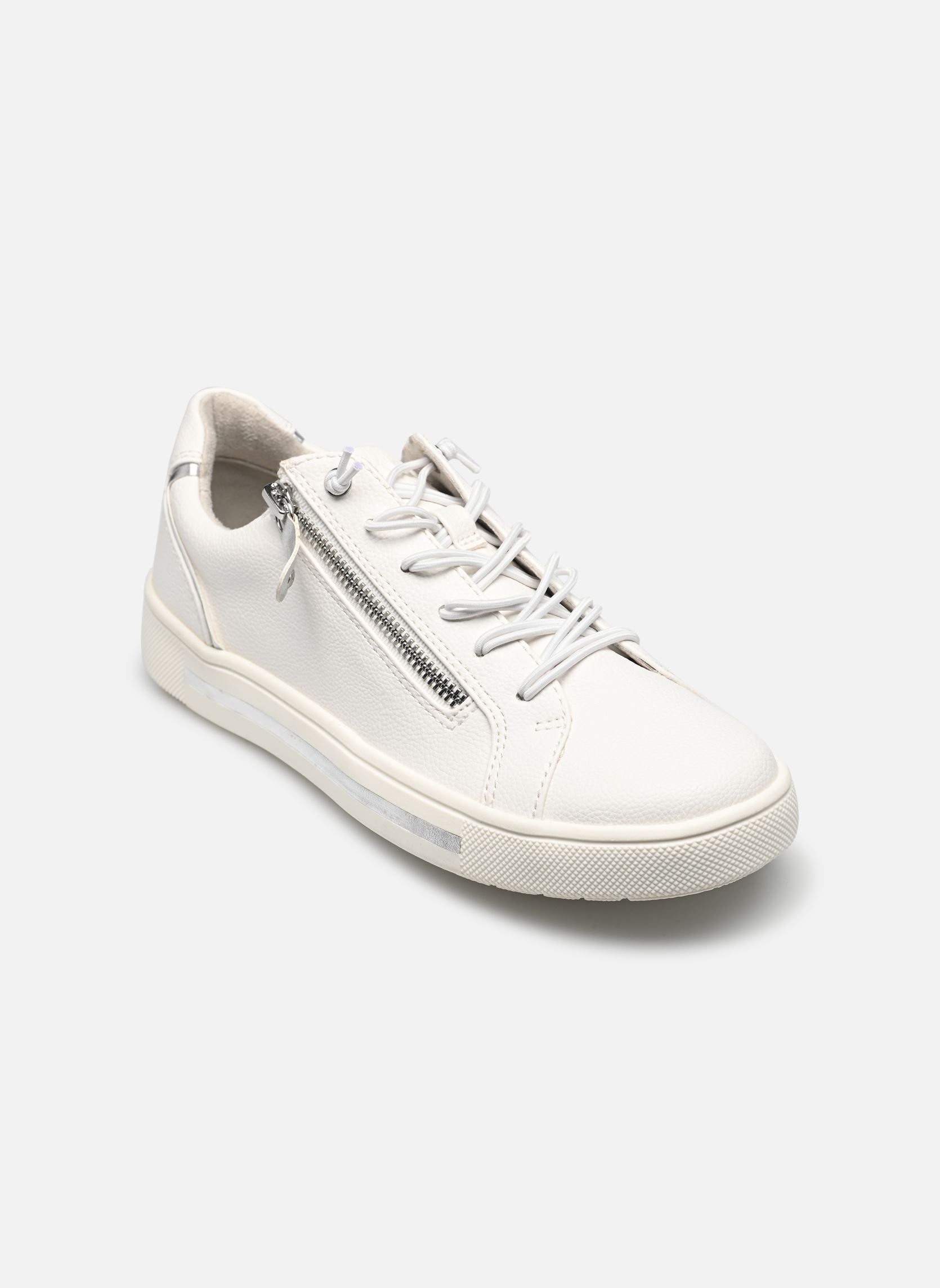 Baskets basses 23660-42 femme blanc Jana shoes Baskets basses 23660-42 femme blanc WHITE/SILVER