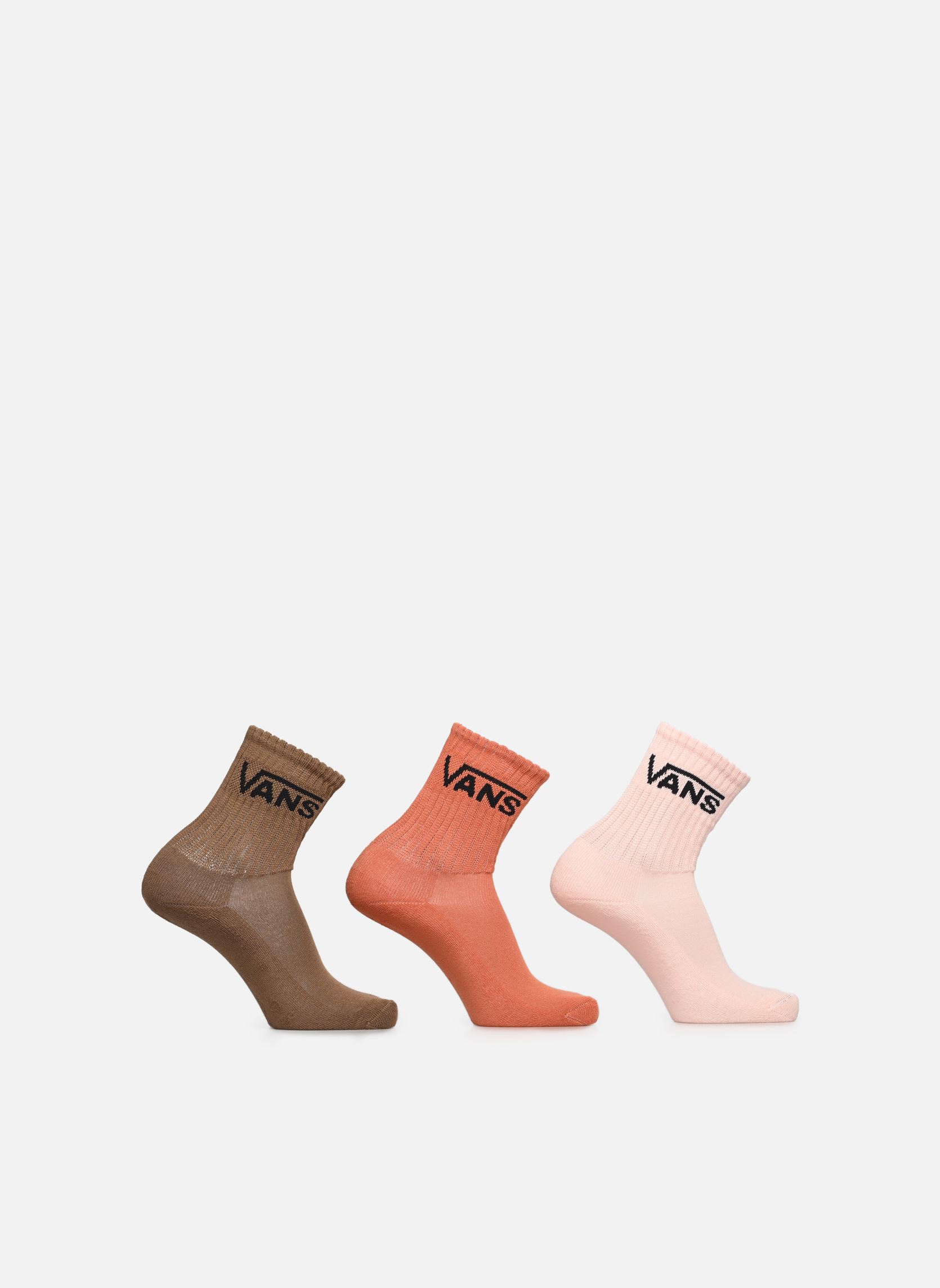 Chaussettes et collants Vans WM Classic Crew Wmns 6.5 10 3PK pour Accessoires