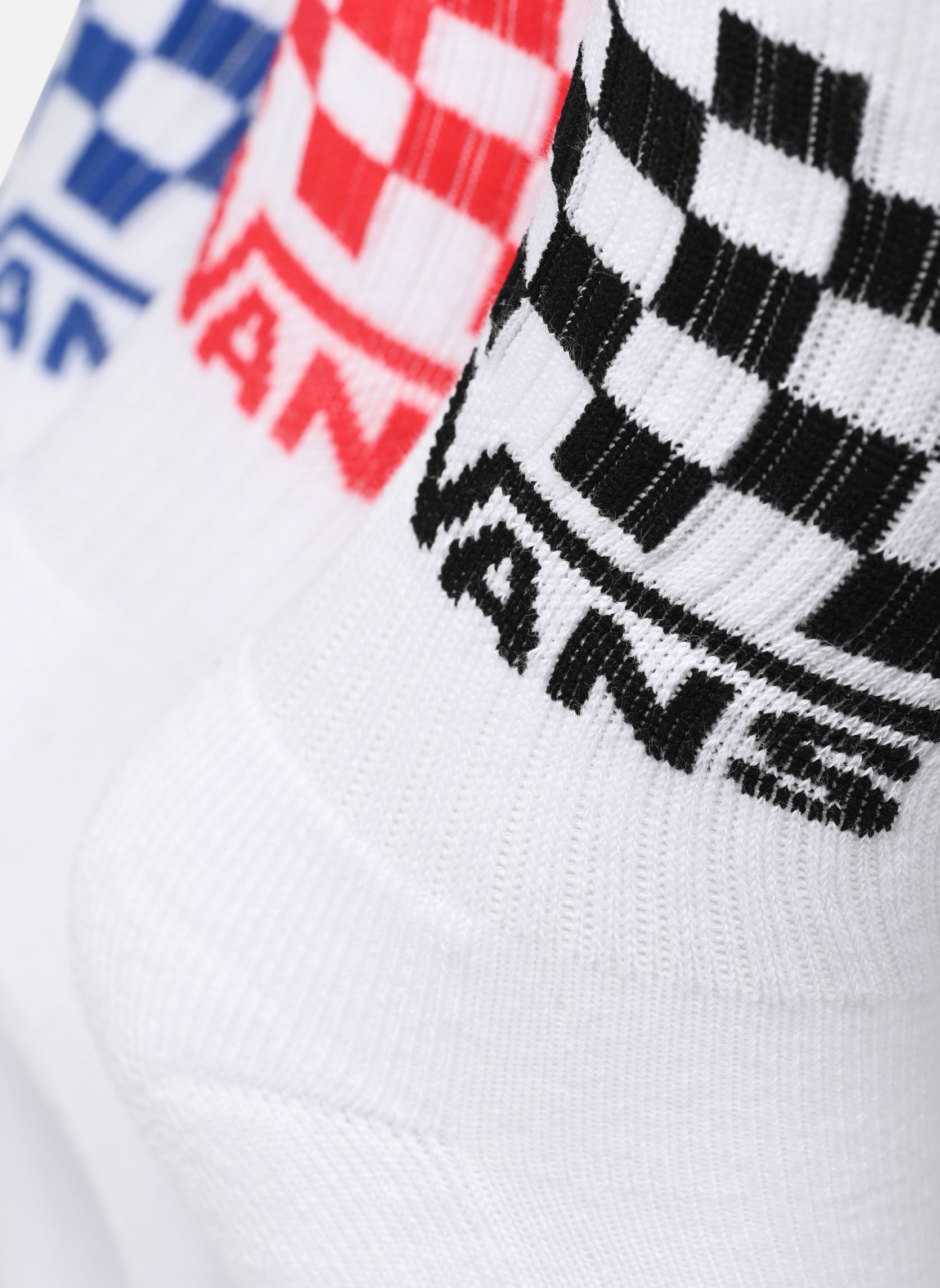 Calcetines Drop V Classic Check Crew Sock multicolor Vans Calcetines Drop V Classic Check Crew Sock multicolor TRUE RED/TRUE B
