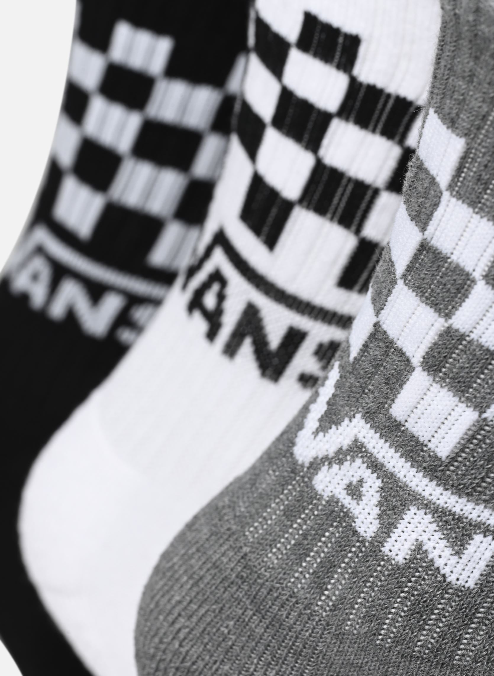 Calcetines Drop V Classic Check Crew Sock multicolor Vans Calcetines Drop V Classic Check Crew Sock multicolor WHITE/BLACK/HEATHER GREY