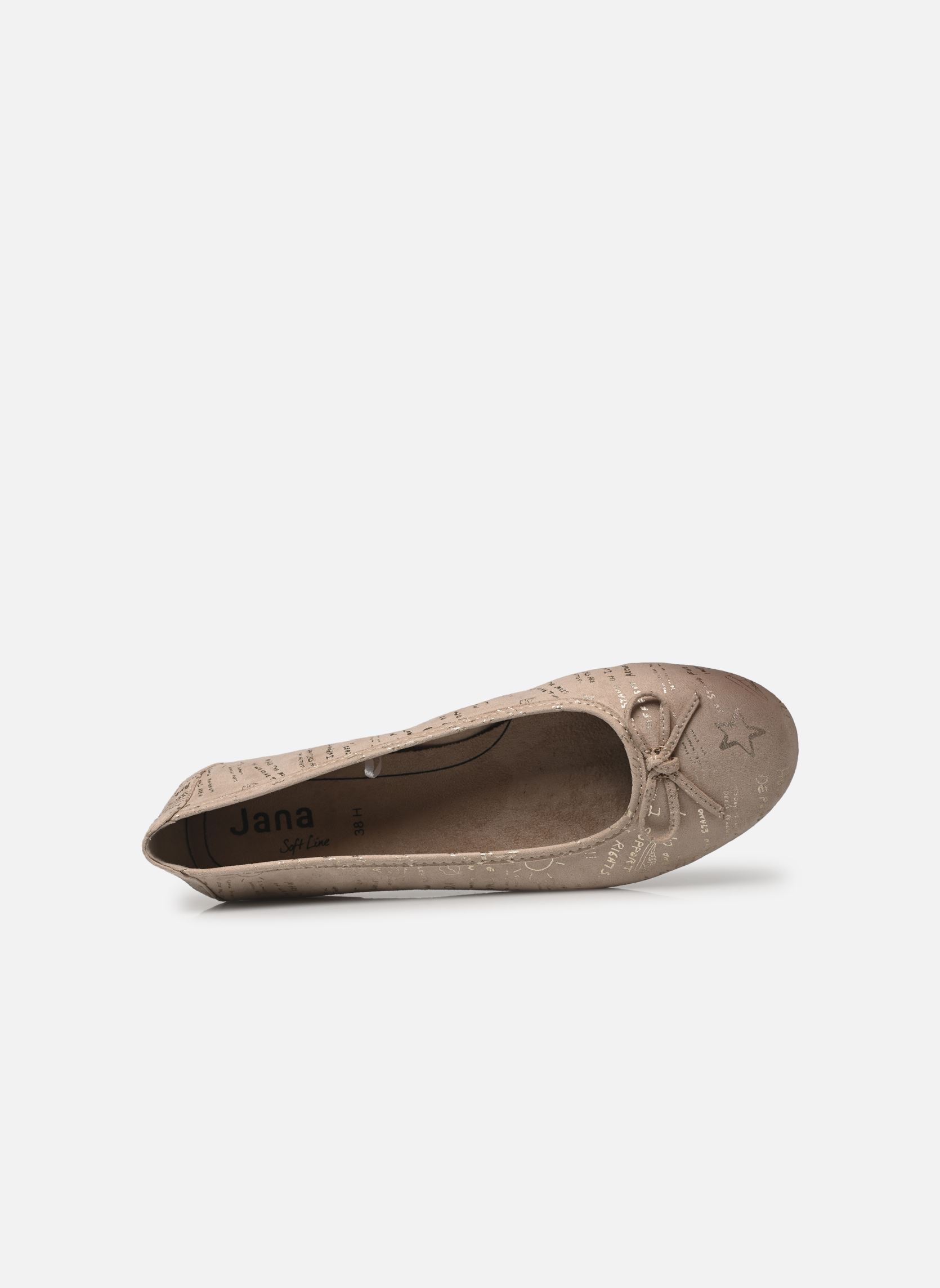 Ballerines classiques 22164-41 femme beige Jana shoes Ballerines classiques 22164-41 femme beige BEIGE PRINT