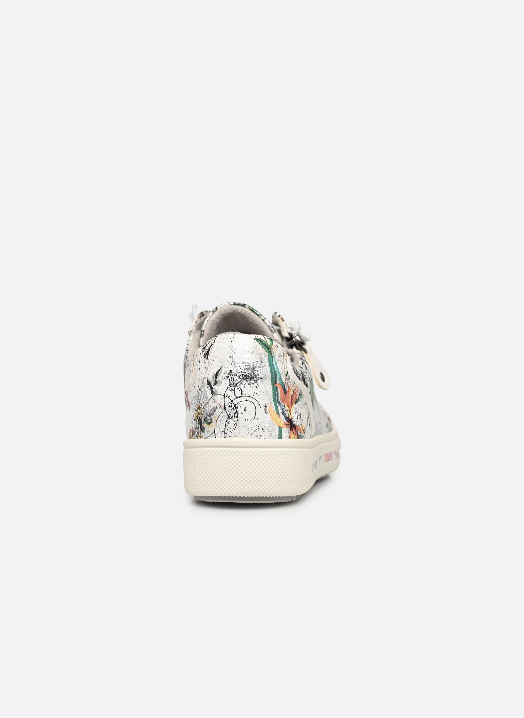 Niedrige Sneaker 23661-42 damen weiß Jana shoes Niedrige Sneaker 23661-42 damen weiß White/flower
