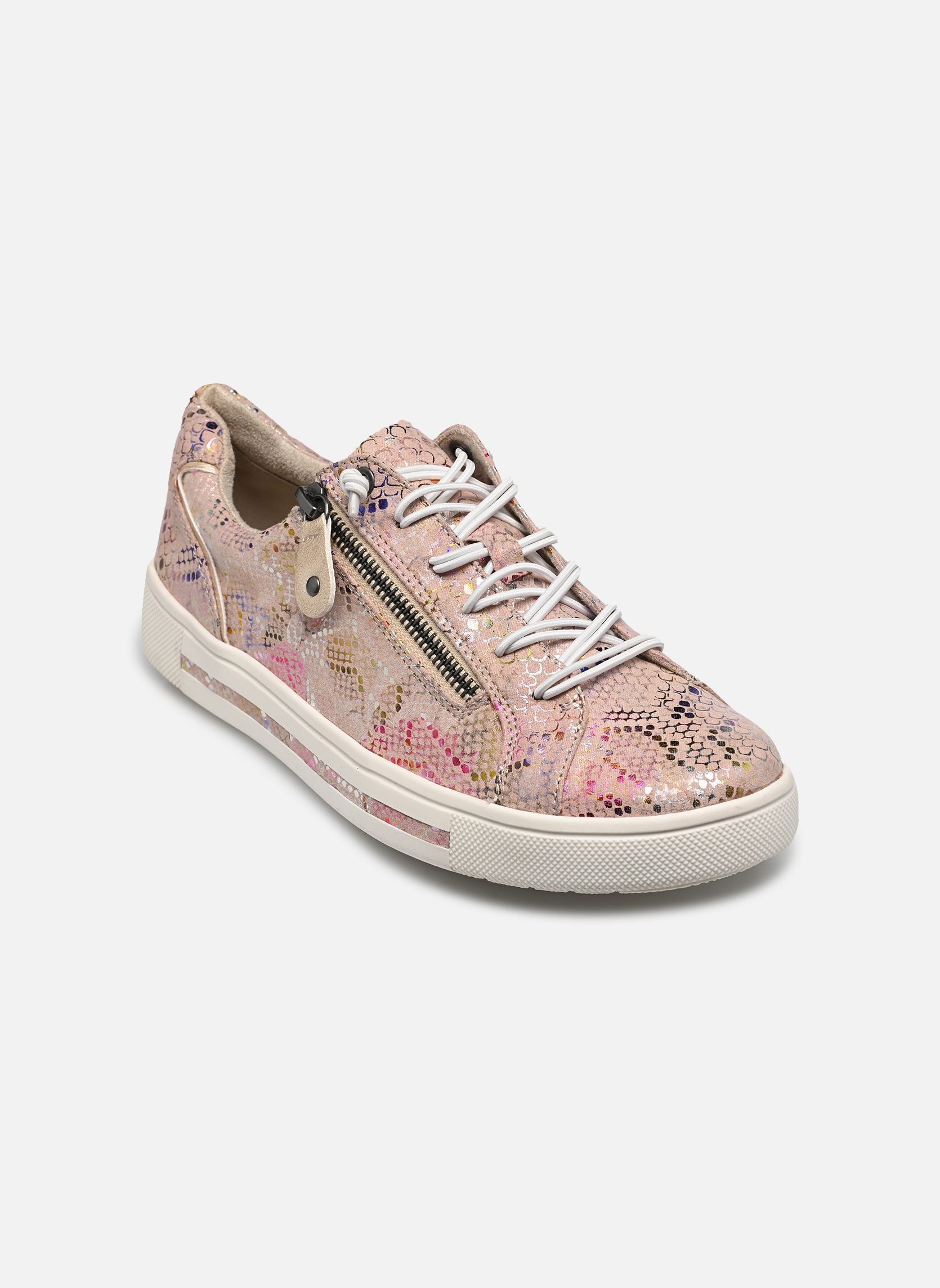 Lage sneakers 23661-42 dames meerkleurig Jana shoes Lage sneakers 23661-42 dames meerkleurig FLOWER MULTI