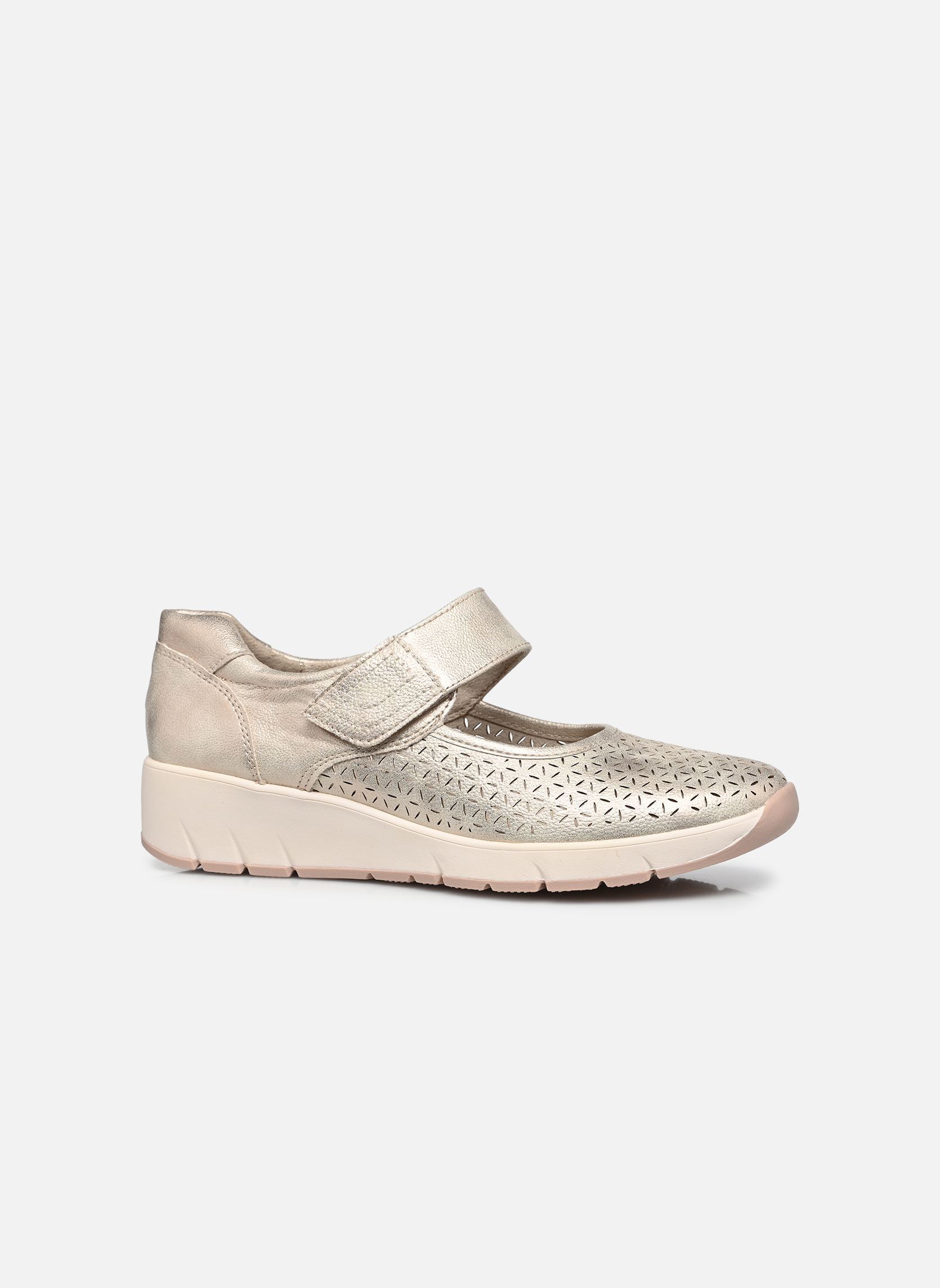 Mary Janes 24664-42 dames goud en brons Jana shoes Mary Janes 24664-42 dames goud en brons ROSE/GOLD