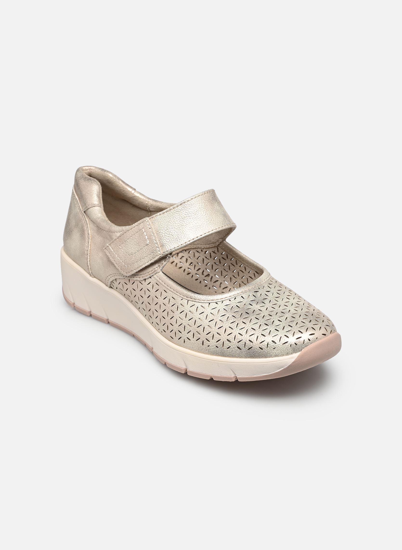 Mary Janes 24664-42 dames goud en brons Jana shoes Mary Janes 24664-42 dames goud en brons ROSE/GOLD