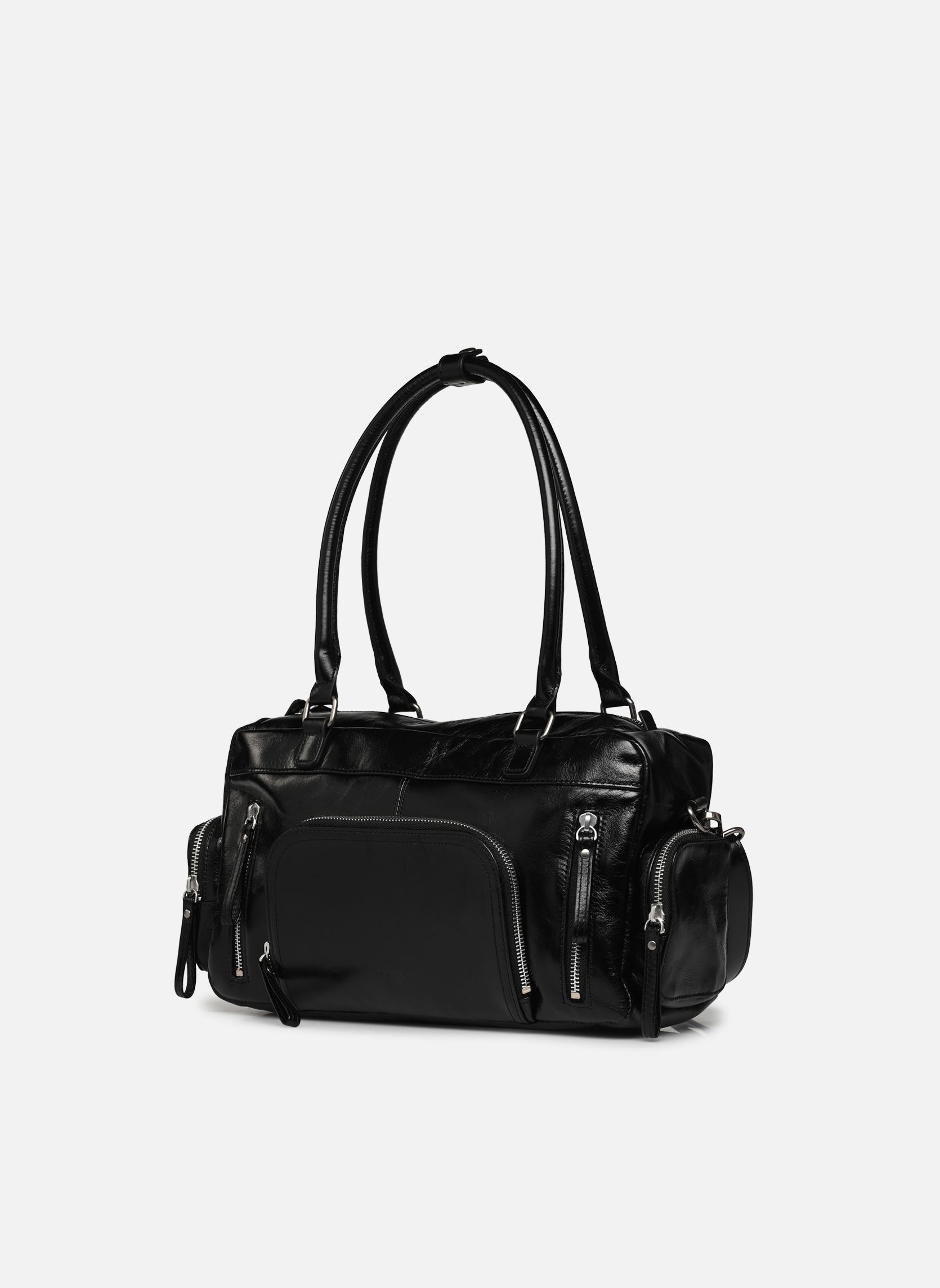 Sacs bandoulière MACY POCKET femme noir Nat & Nin Sacs bandoulière MACY POCKET femme noir NOIR GLACÉ