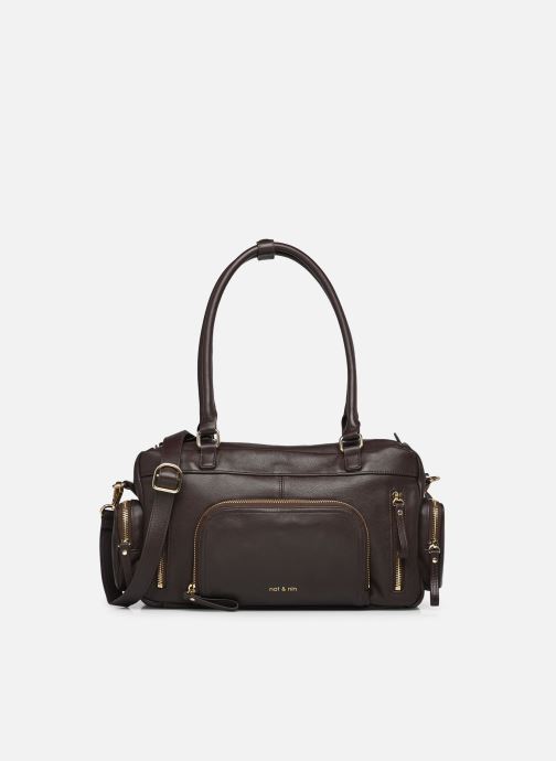 Nat & Nin Schoudertassen MACY POCKET dames bruin
