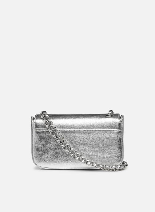 Sac Bandoulière Cuir Vintage Gris - Marque Enny - Occasion En Très Bon État