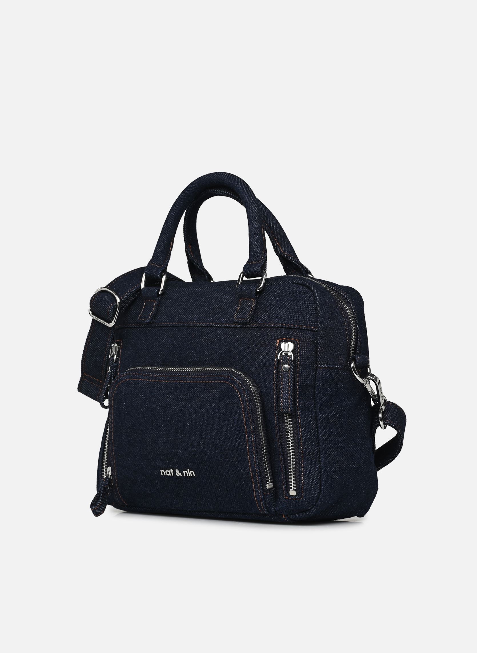 Umhängetaschen MINI MACY DENIM damen blau Nat & Nin Umhängetaschen MINI MACY DENIM damen blau DENIM BRUT