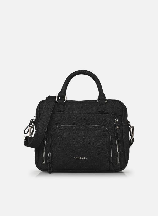 Nat & Nin Schoudertassen MINI MACY DENIM dames grijs