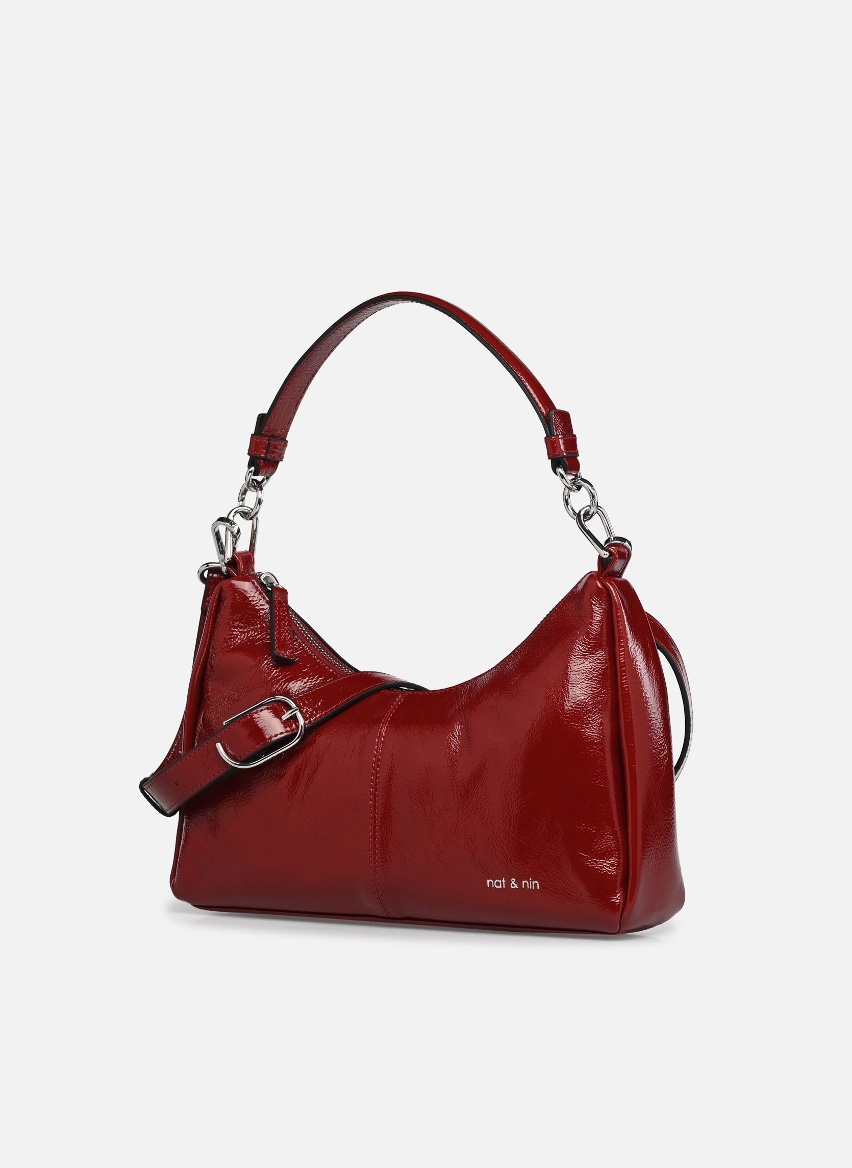 Taschen REJINA damen rot Nat & Nin Taschen REJINA damen rot ROUGE GLACÉ