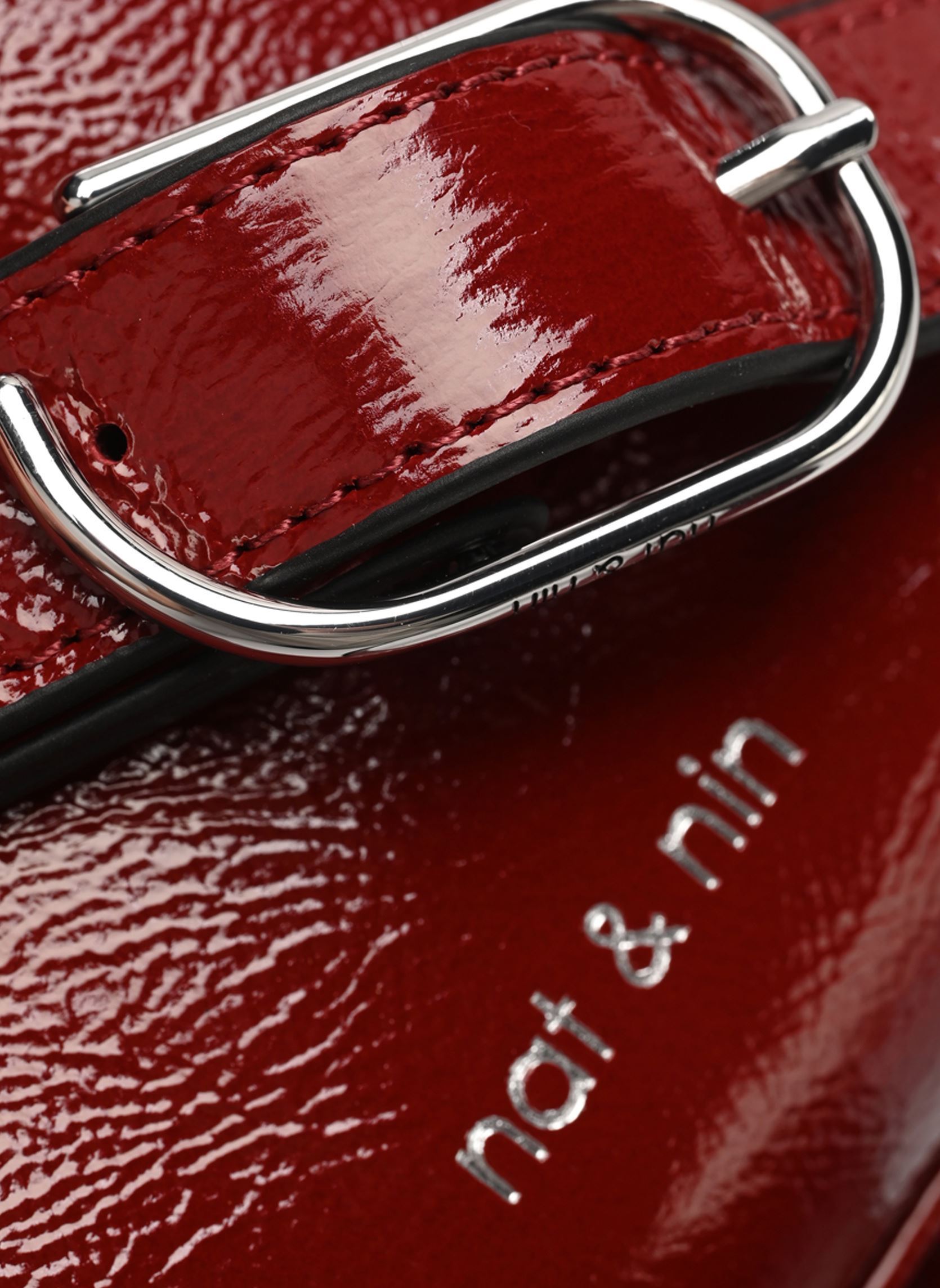Taschen REJINA damen rot Nat & Nin Taschen REJINA damen rot ROUGE GLACÉ