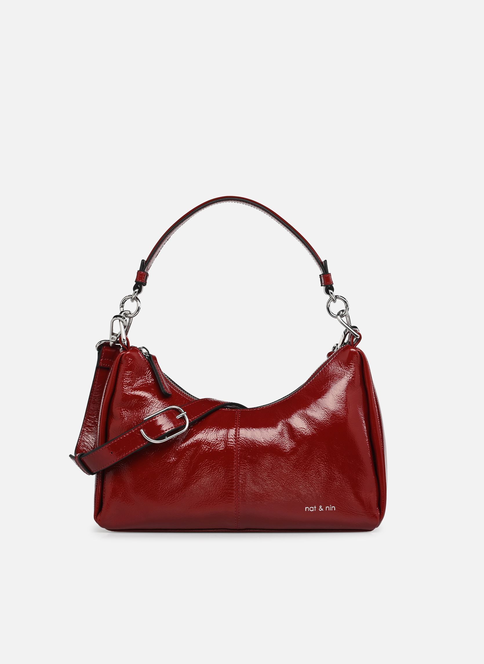 Taschen REJINA damen rot Nat & Nin Taschen REJINA damen rot ROUGE GLACÉ