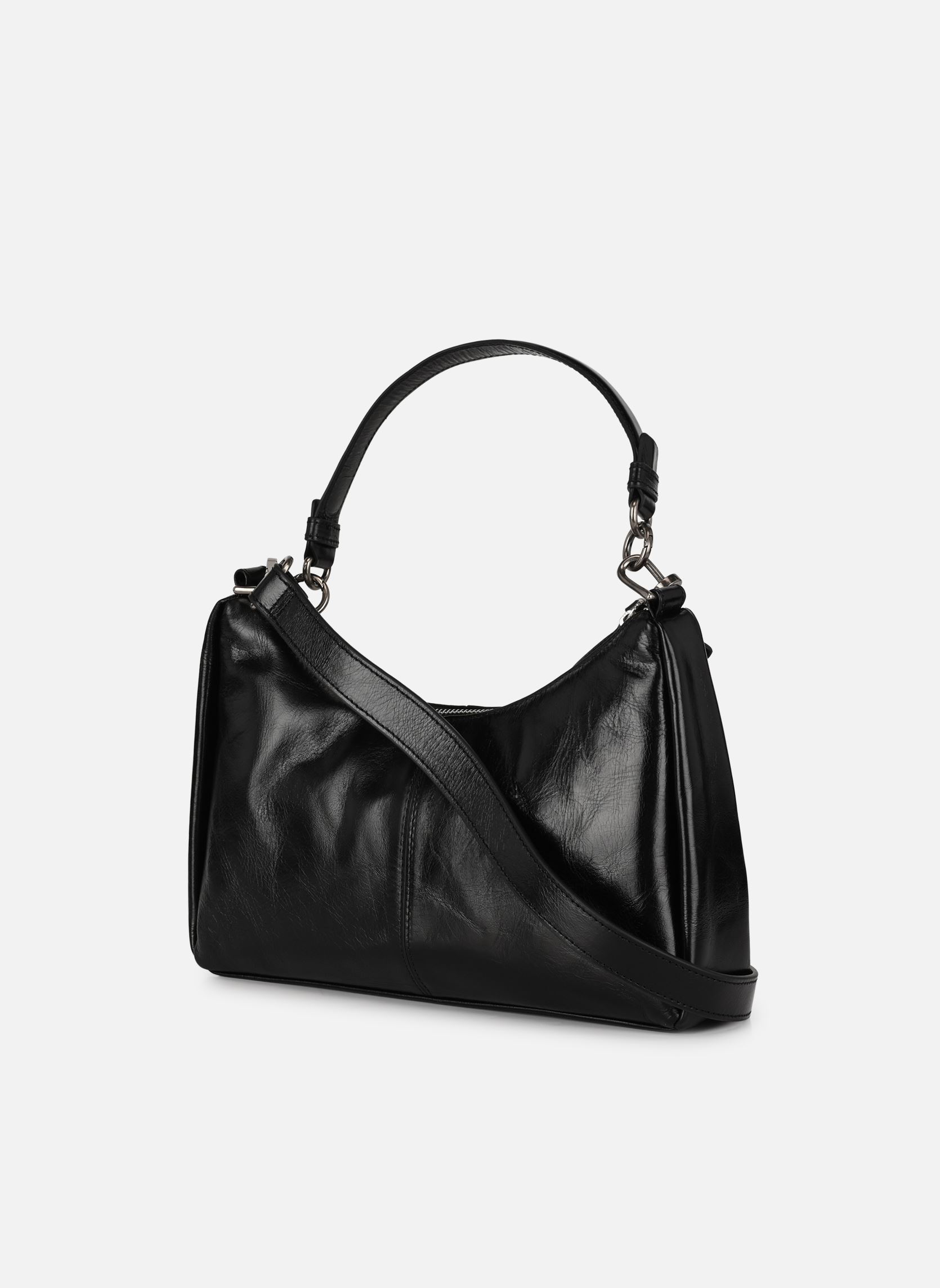 Schoudertassen REJINA dames zwart Nat & Nin Schoudertassen REJINA dames zwart NOIR GLACÉ