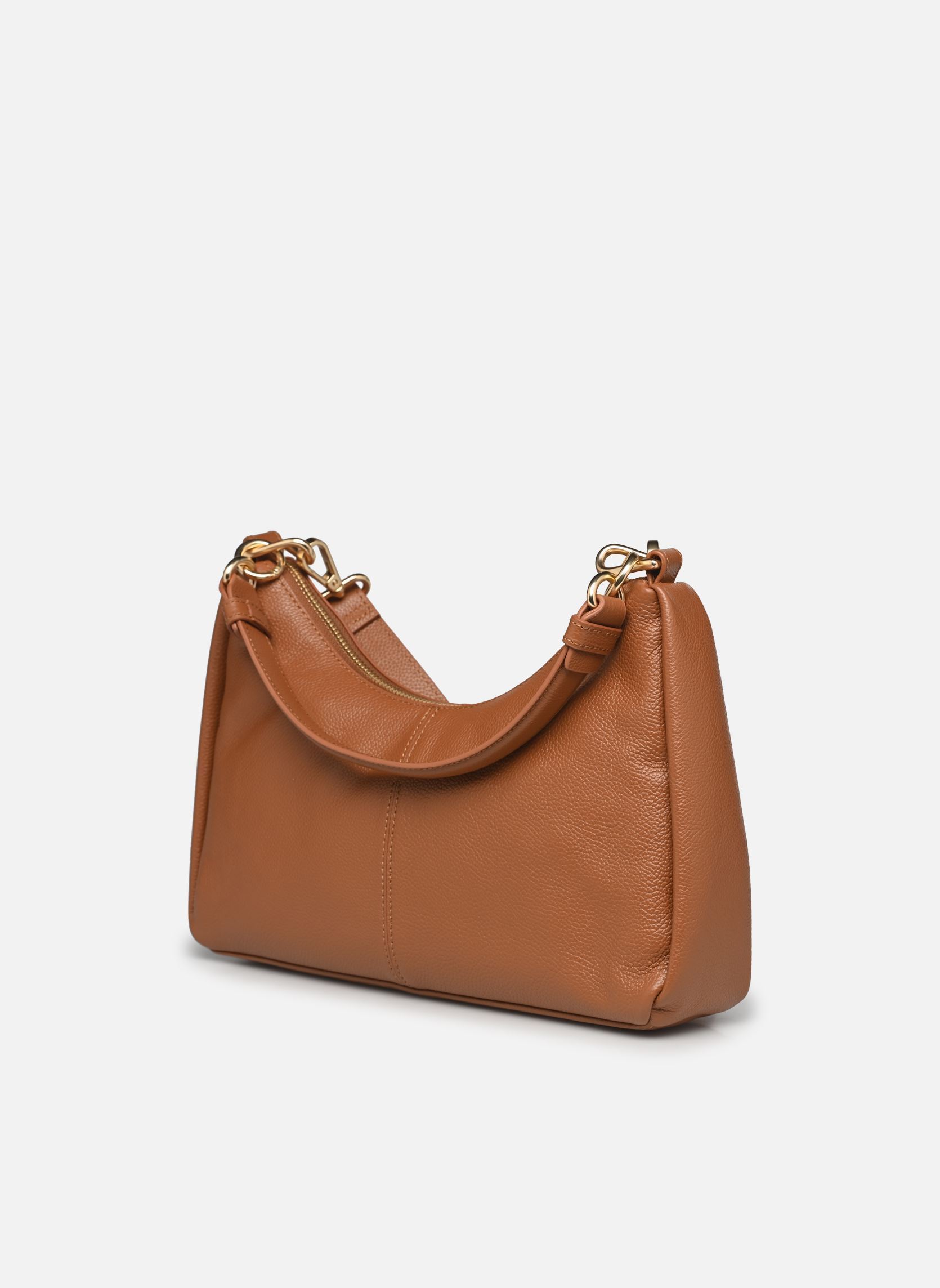 Sacs bandoulière REJINA femme marron Nat & Nin Sacs bandoulière REJINA femme marron NOISETTE GRAINÉ