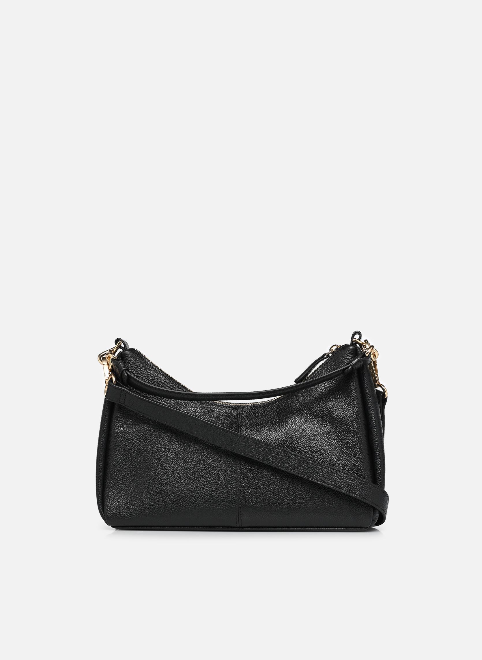 Schoudertassen REJINA dames zwart Nat & Nin Schoudertassen REJINA dames zwart NOIR GRAINÉ