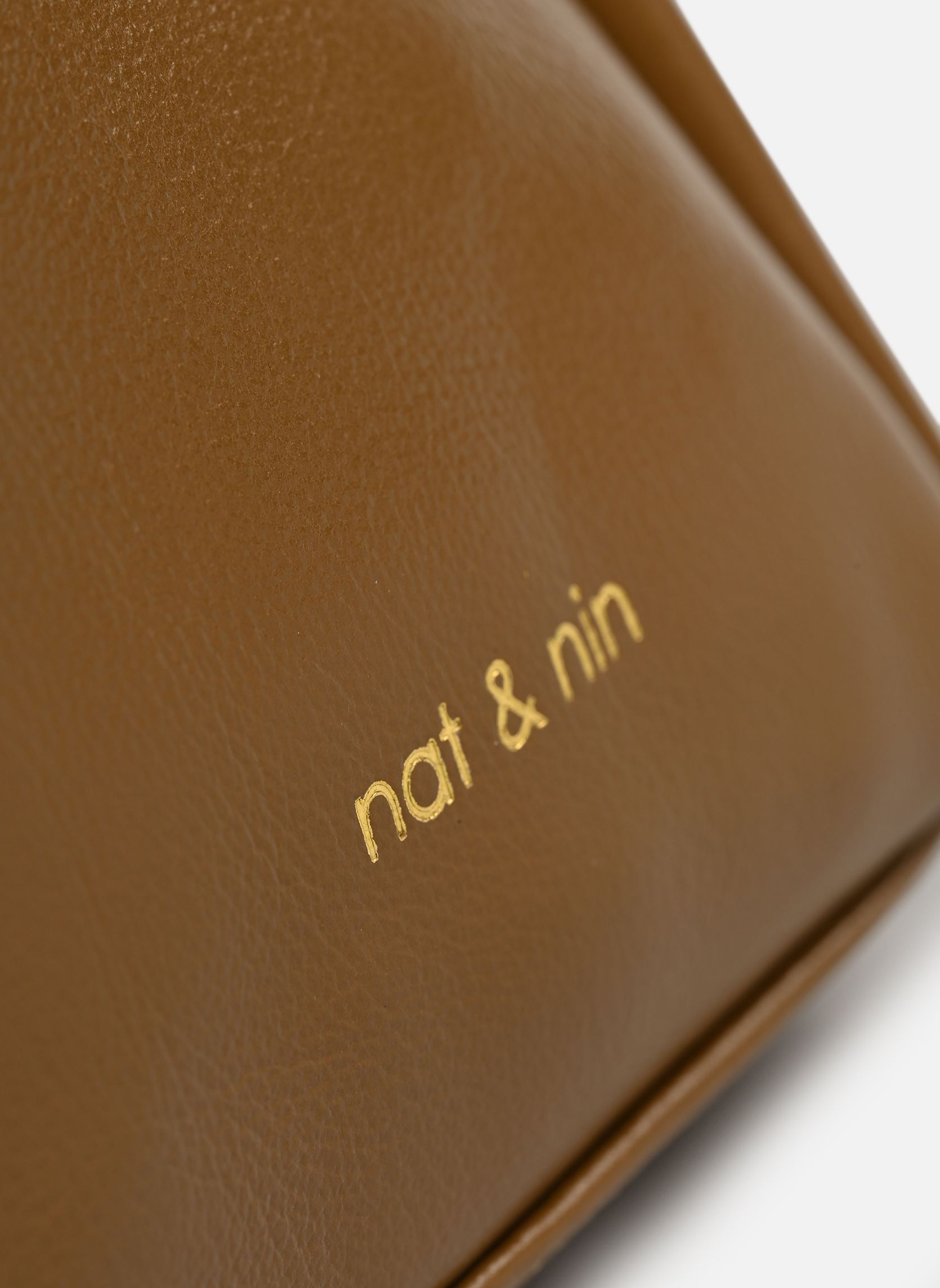Schoudertassen REJINA dames bruin Nat & Nin Schoudertassen REJINA dames bruin TABAC