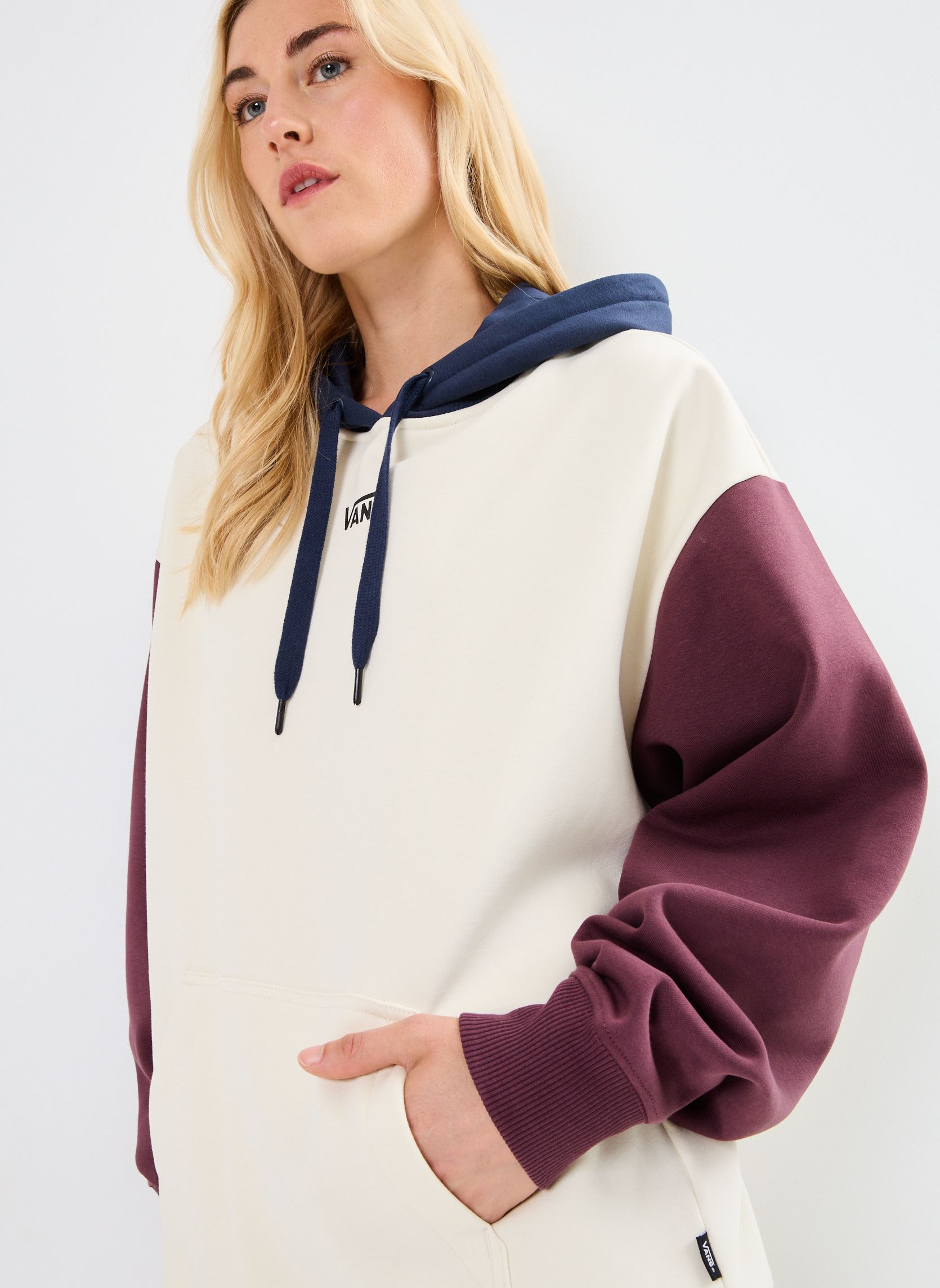 Kapuzenpullover Colorblock Os Po damen mehrfarbig Vans Kapuzenpullover Colorblock Os Po damen mehrfarbig TURTLE DOVE-DRESS BLUES