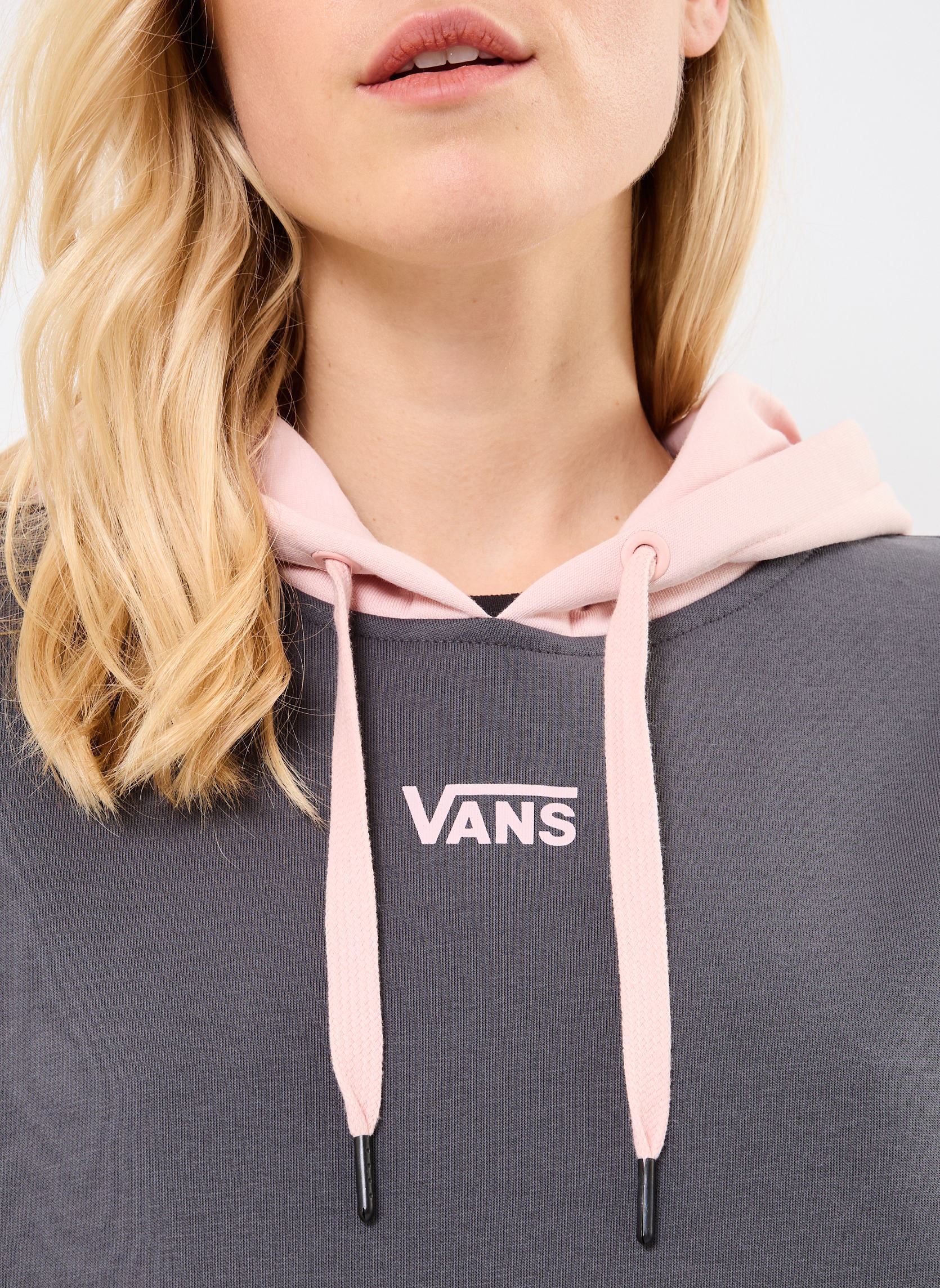 Sweats à capuche Colorblock Os Po femme gris Vans Sweats à capuche Colorblock Os Po femme gris ASPHALT-SEPIA ROSE