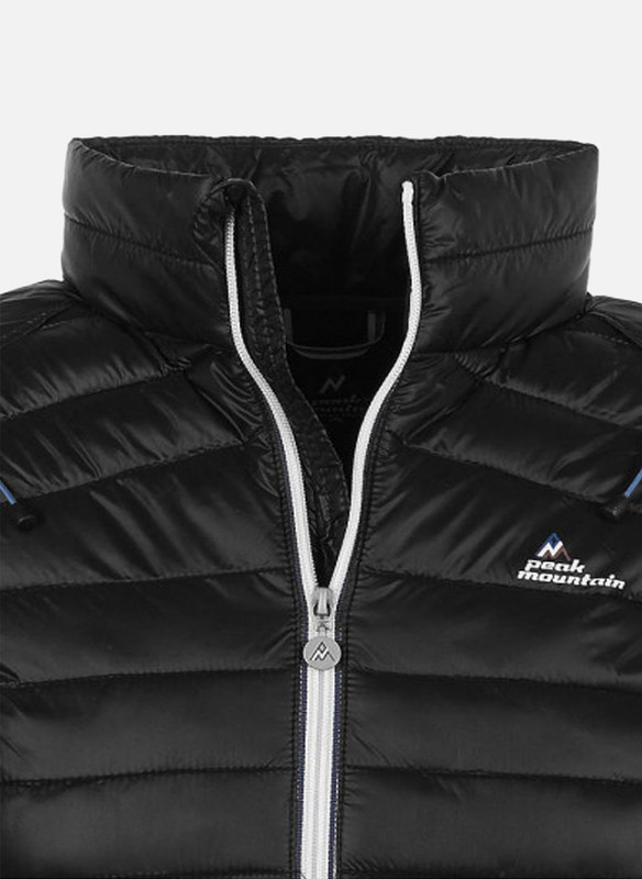 Doudounes sans manches Doudoune sans manches homme CORT NOIR homme noir Peak Mountain Doudounes sans manches Doudoune sans manches homme CORT NOIR homme noir Noir