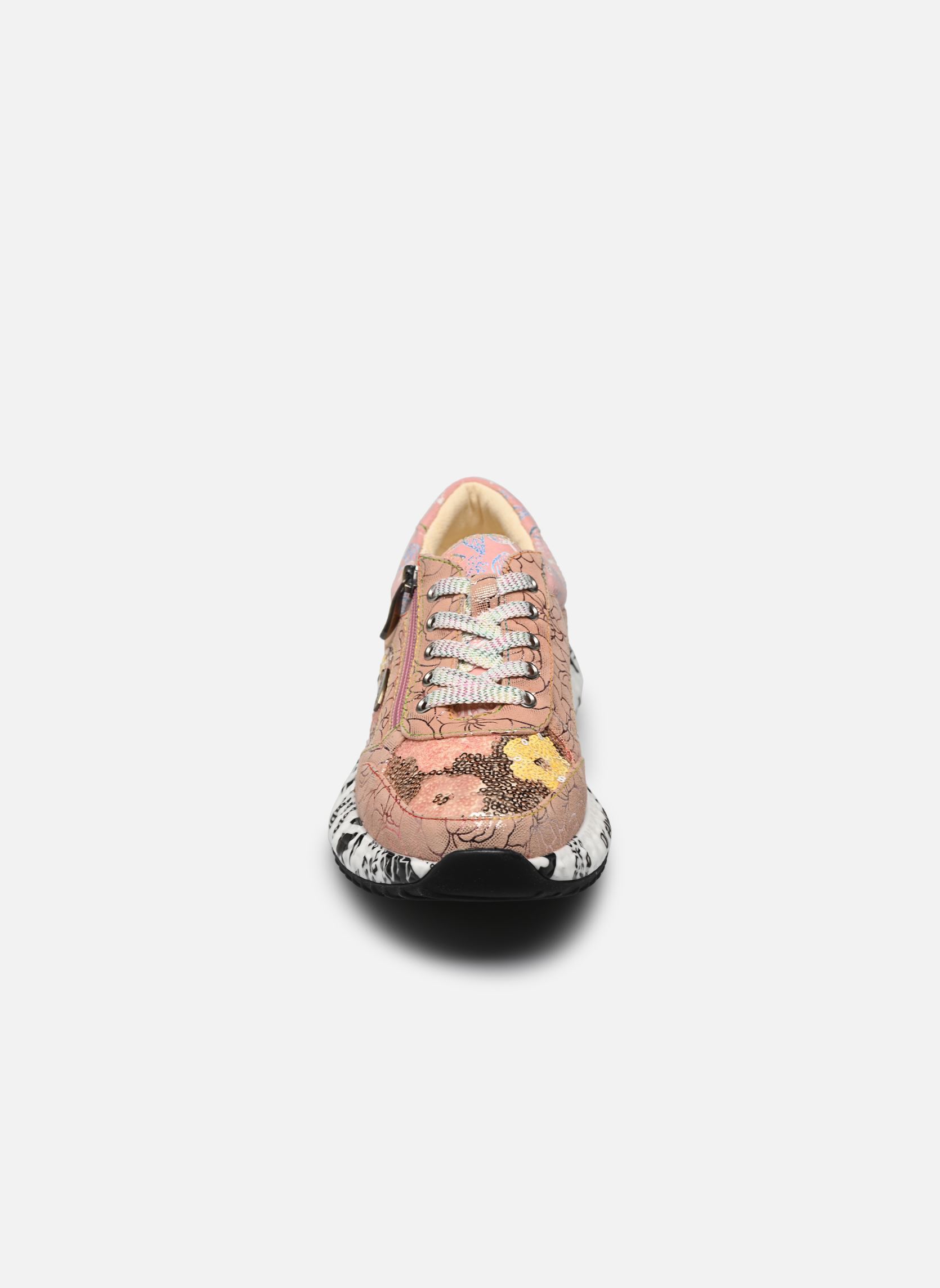 Baskets Burton 1123 femme rose Laura Vita Baskets Burton 1123 femme rose Poudre