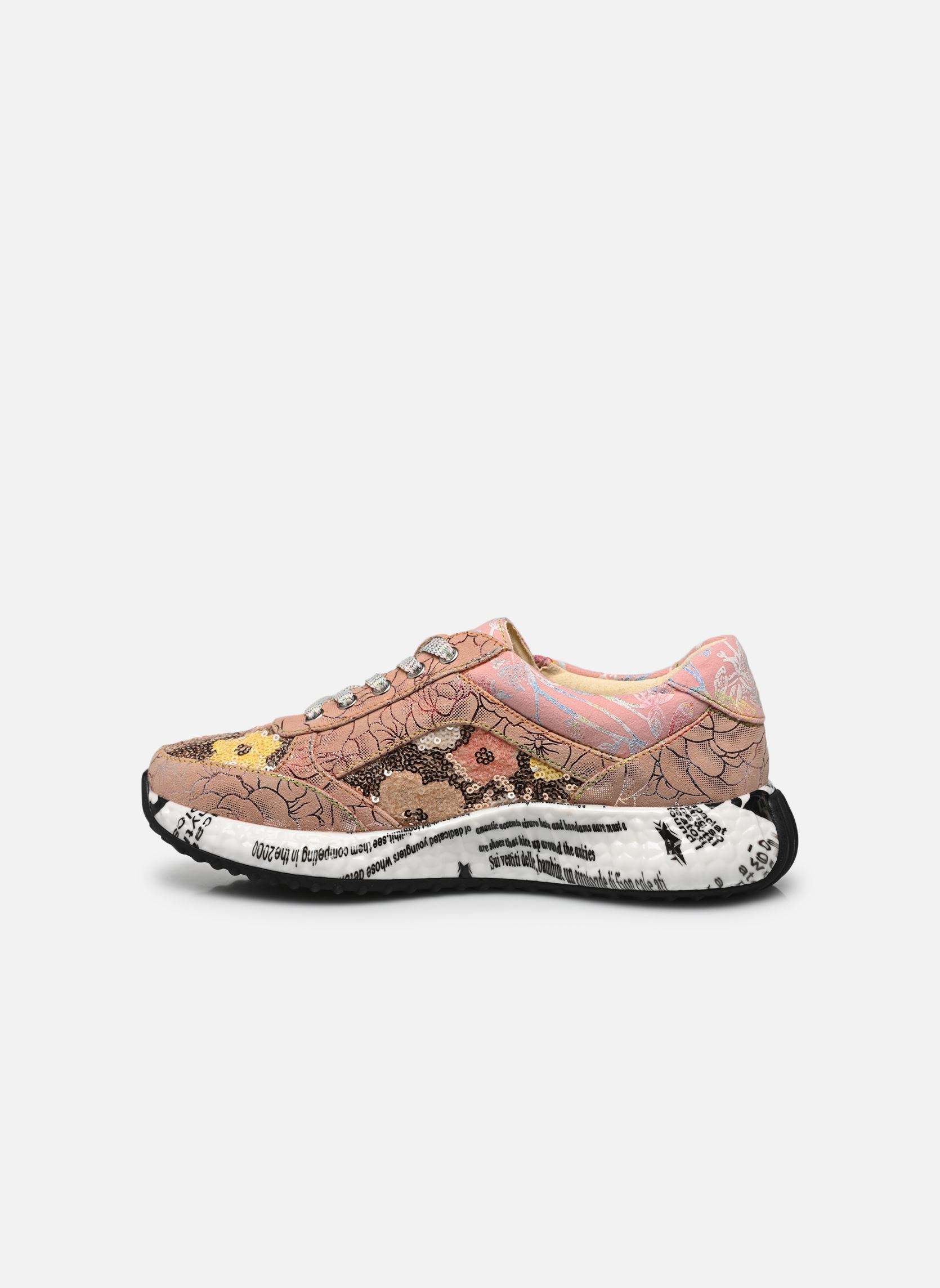 Baskets Burton 1123 femme rose Laura Vita Baskets Burton 1123 femme rose Poudre