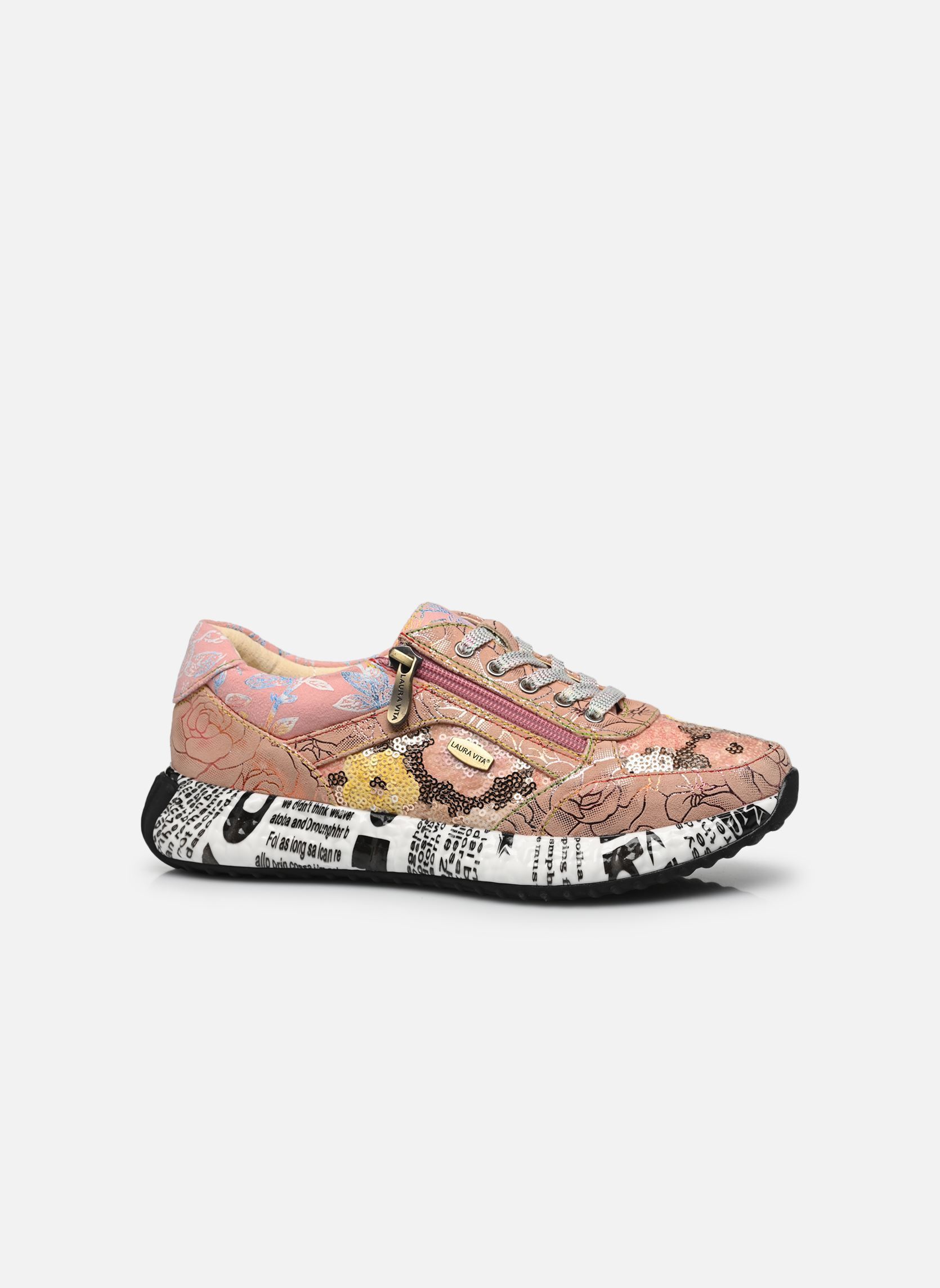 Baskets Burton 1123 femme rose Laura Vita Baskets Burton 1123 femme rose Poudre