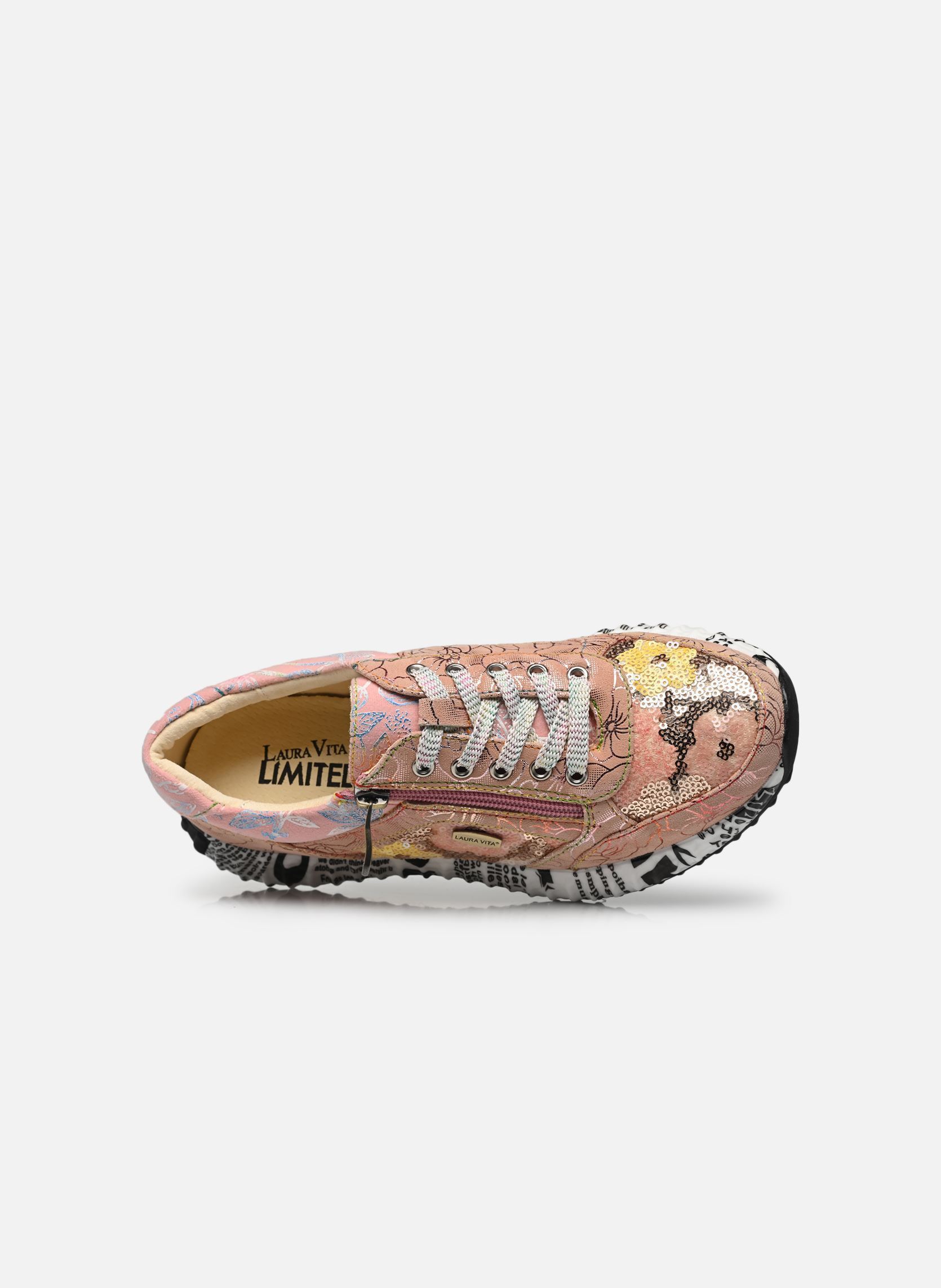 Baskets Burton 1123 femme rose Laura Vita Baskets Burton 1123 femme rose Poudre