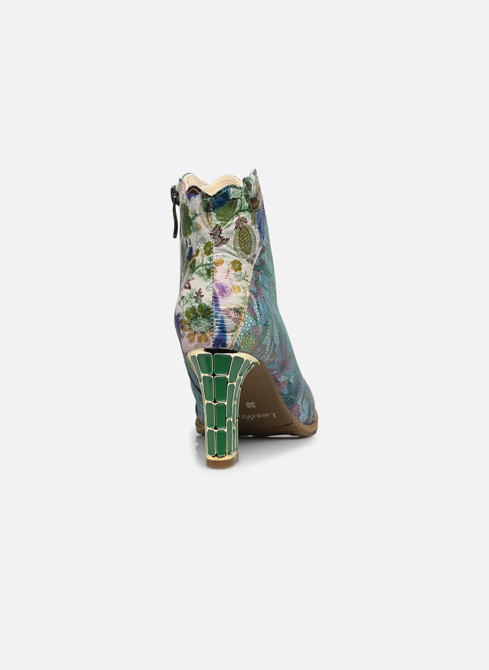 Botines con cordones Alcbaneo 327 mujer multicolor Laura Vita Botines con cordones Alcbaneo 327 mujer multicolor Bleu