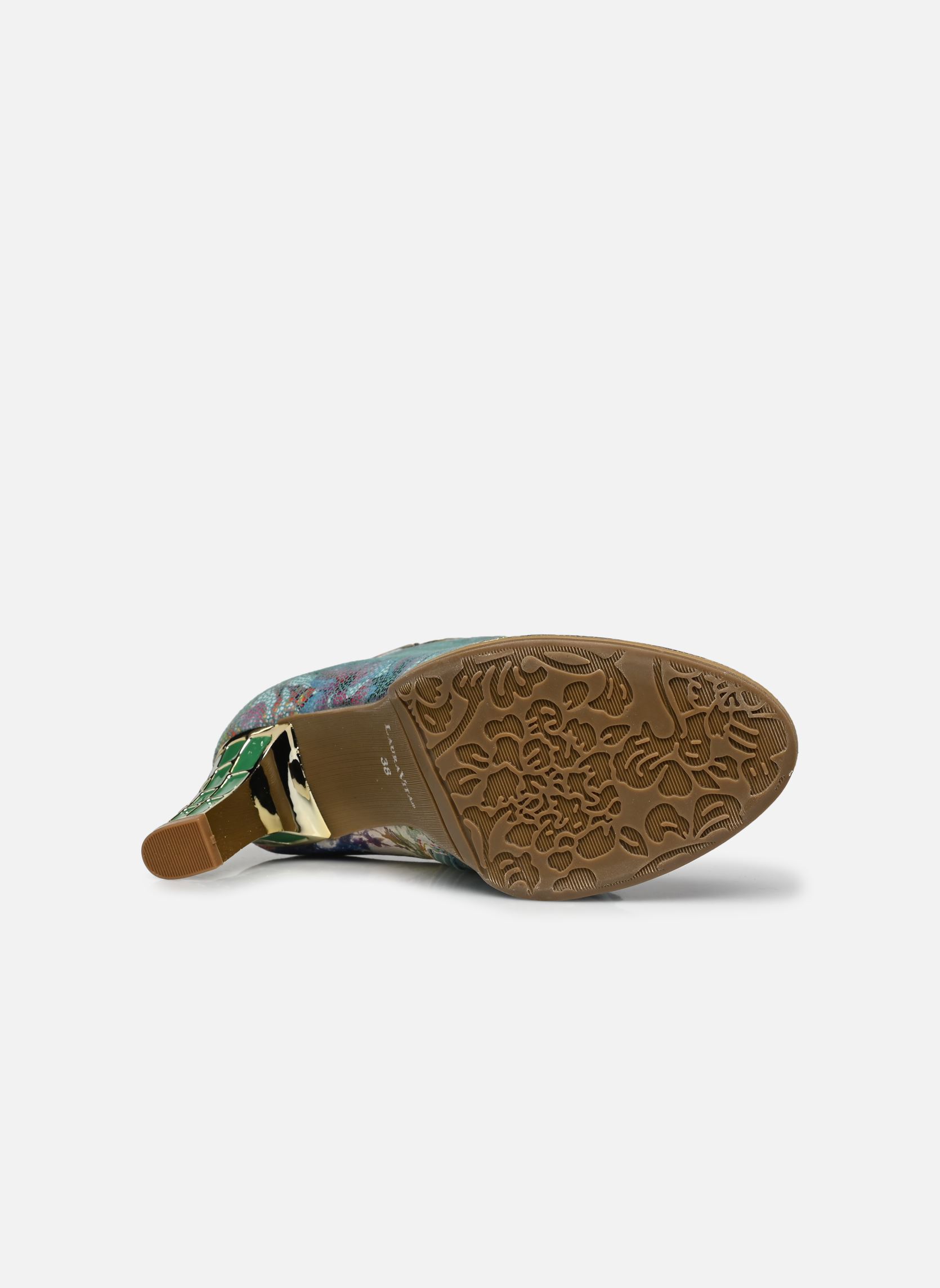 Botines con cordones Alcbaneo 327 mujer multicolor Laura Vita Botines con cordones Alcbaneo 327 mujer multicolor Bleu