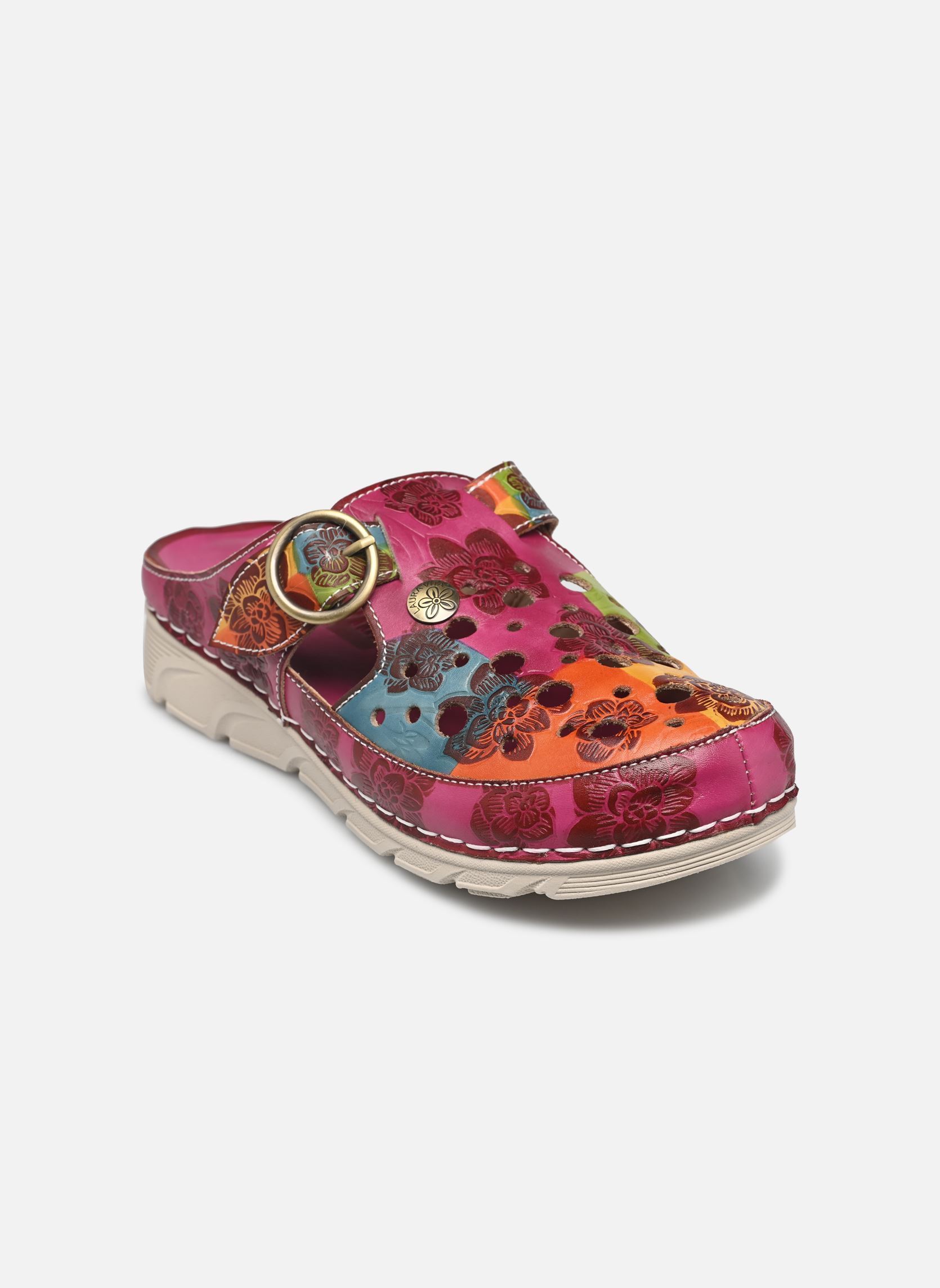 Pantoletten Dorry 08 damen rosa Laura Vita Pantoletten Dorry 08 damen rosa FUSHIA