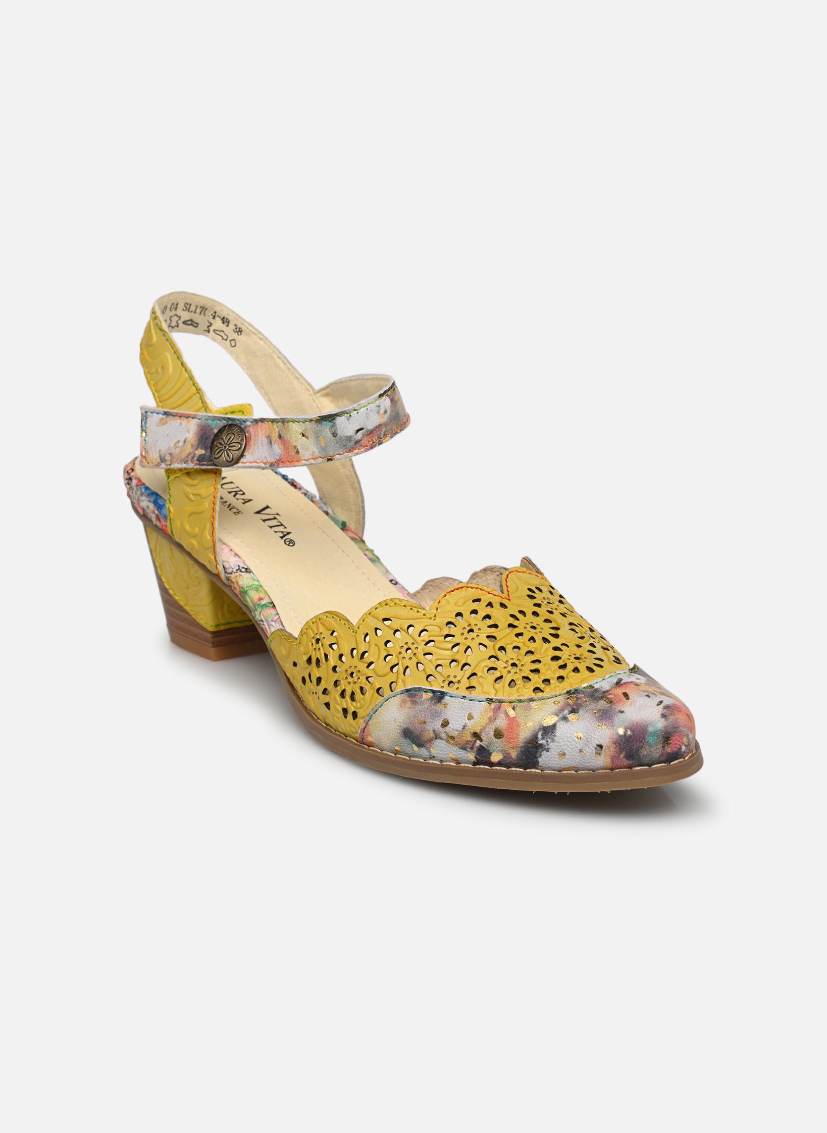 Sandalen Donjon 04 damen gelb Laura Vita Sandalen Donjon 04 damen gelb Jaune