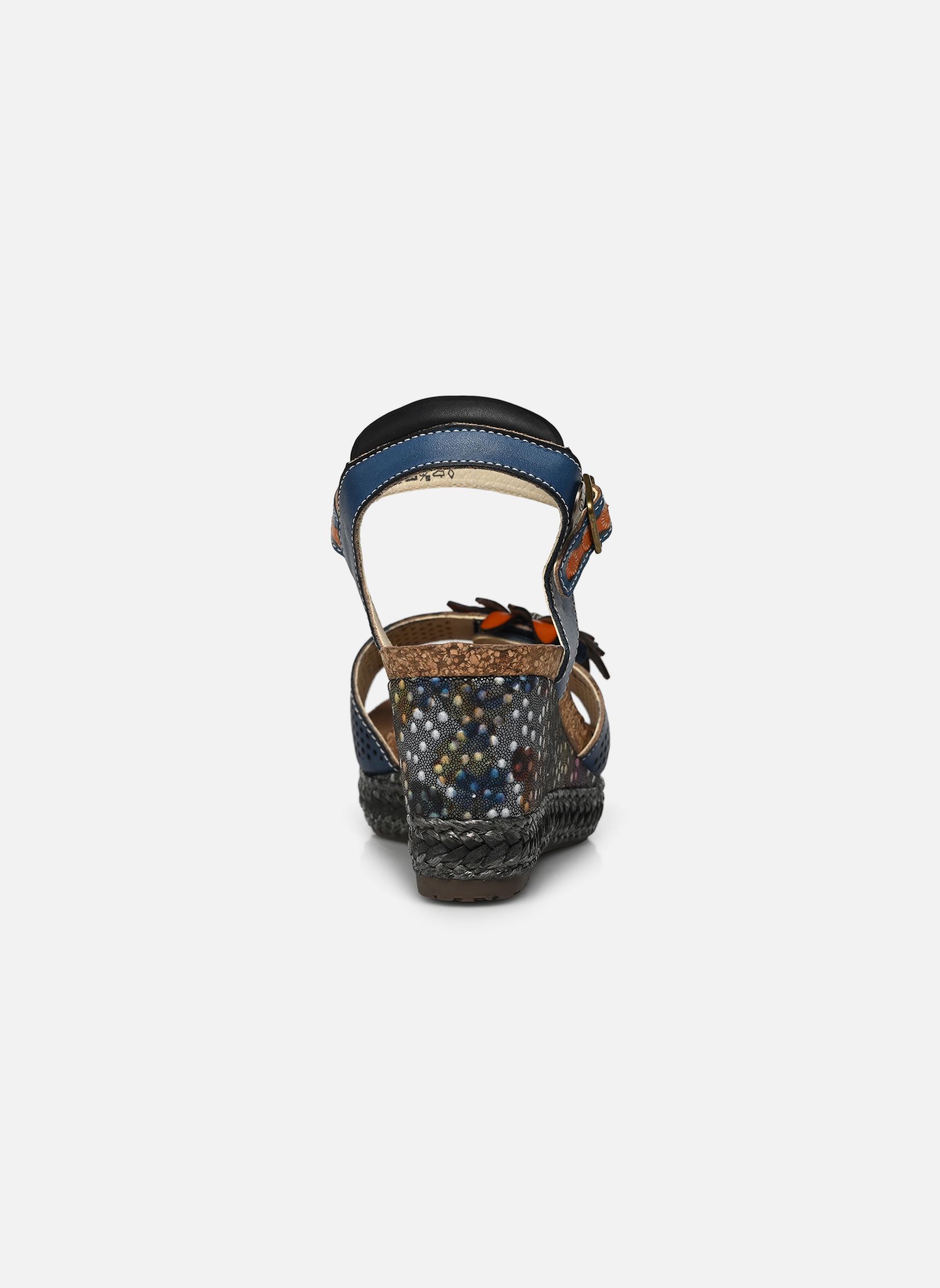 Sandales compensées et plateformes Facyo 80 femme bleu Laura Vita Sandales compensées et plateformes Facyo 80 femme bleu Jeans