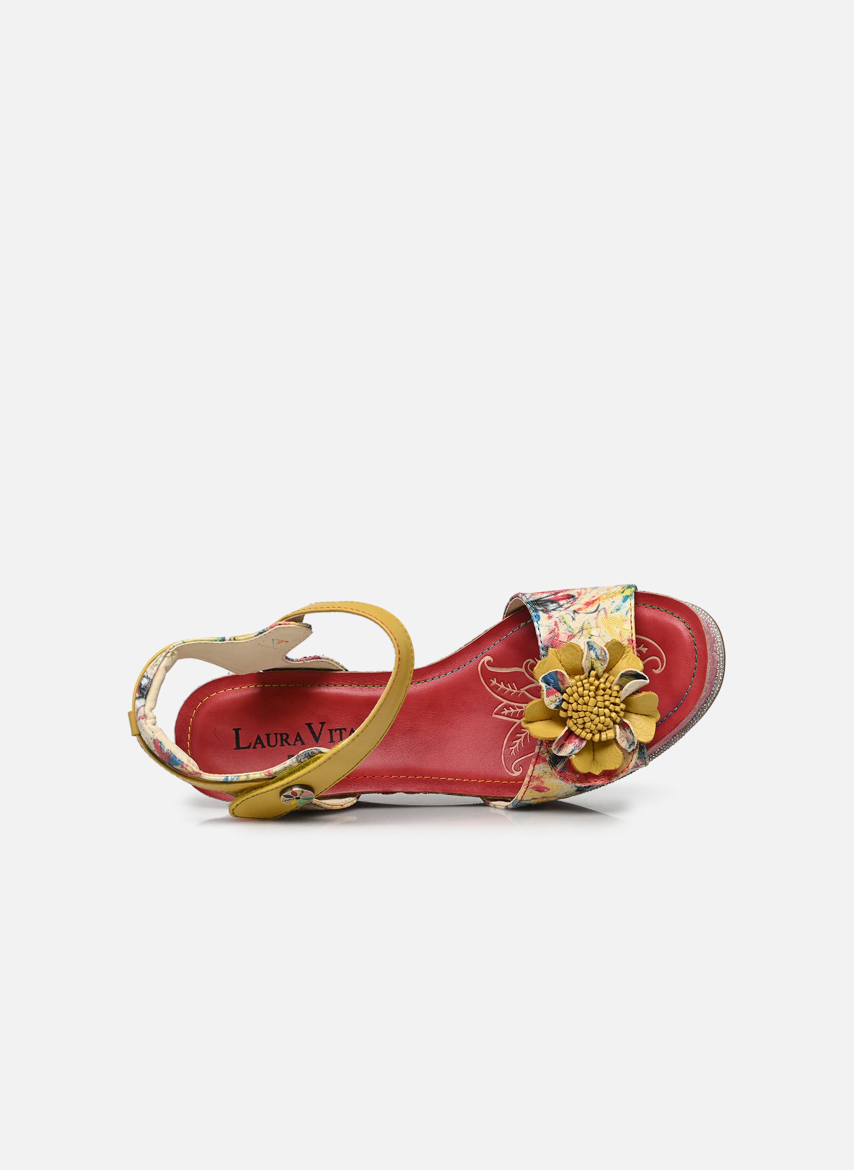 Sandales compensées et plateformes Hacdeo 09 femme multicolore Laura Vita Sandales compensées et plateformes Hacdeo 09 femme multicolore Rose