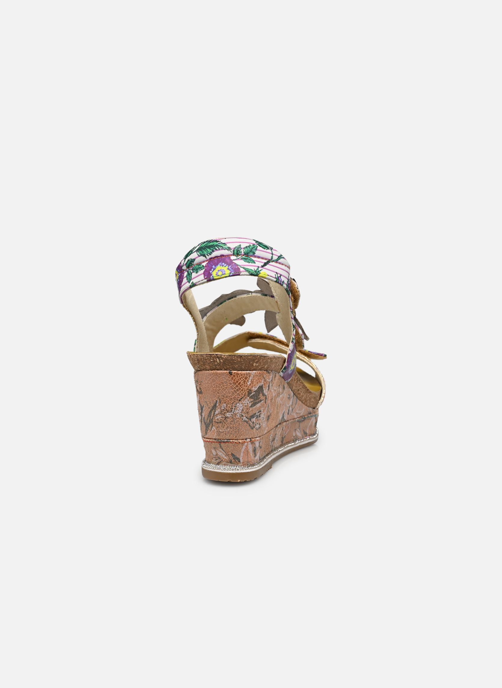 Sandales compensées et plateformes Hacdeo 20 femme multicolore Laura Vita Sandales compensées et plateformes Hacdeo 20 femme multicolore Doré