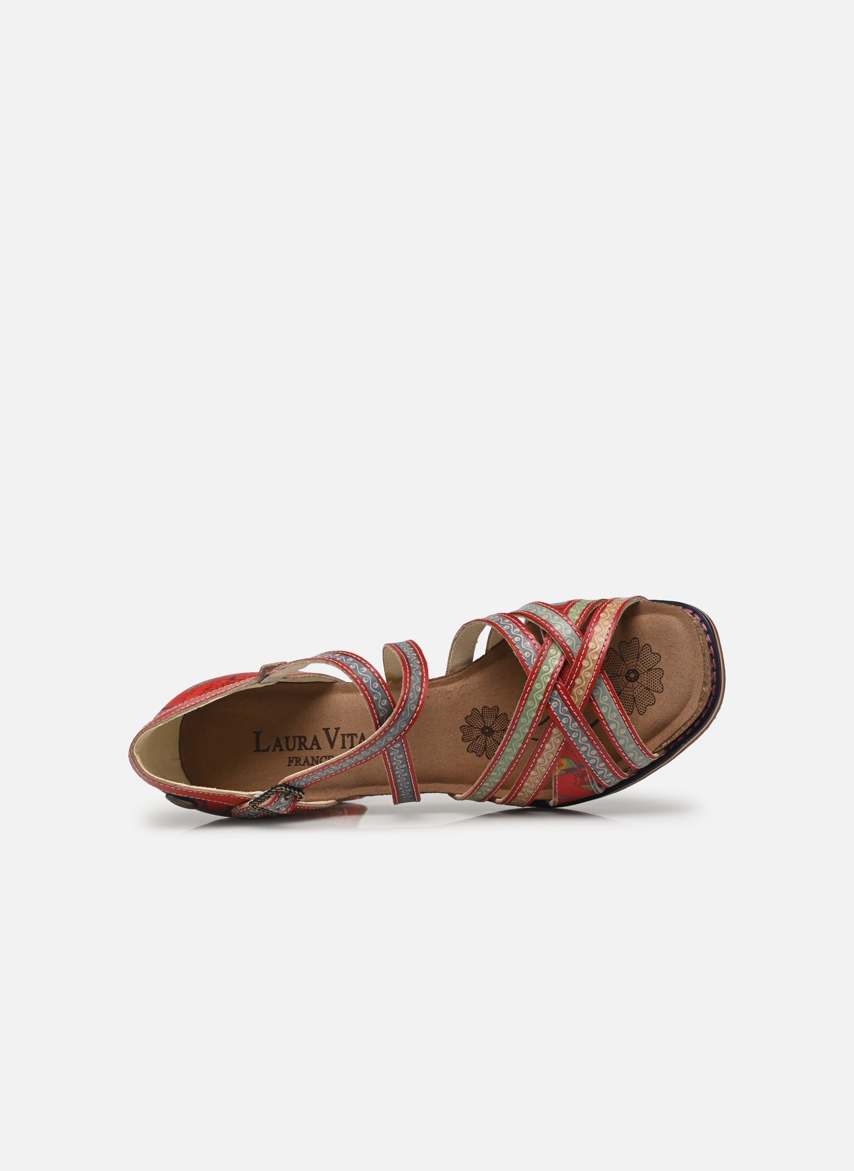 Sandales Nacio 05 femme rouge Laura Vita Sandales Nacio 05 femme rouge Rouge