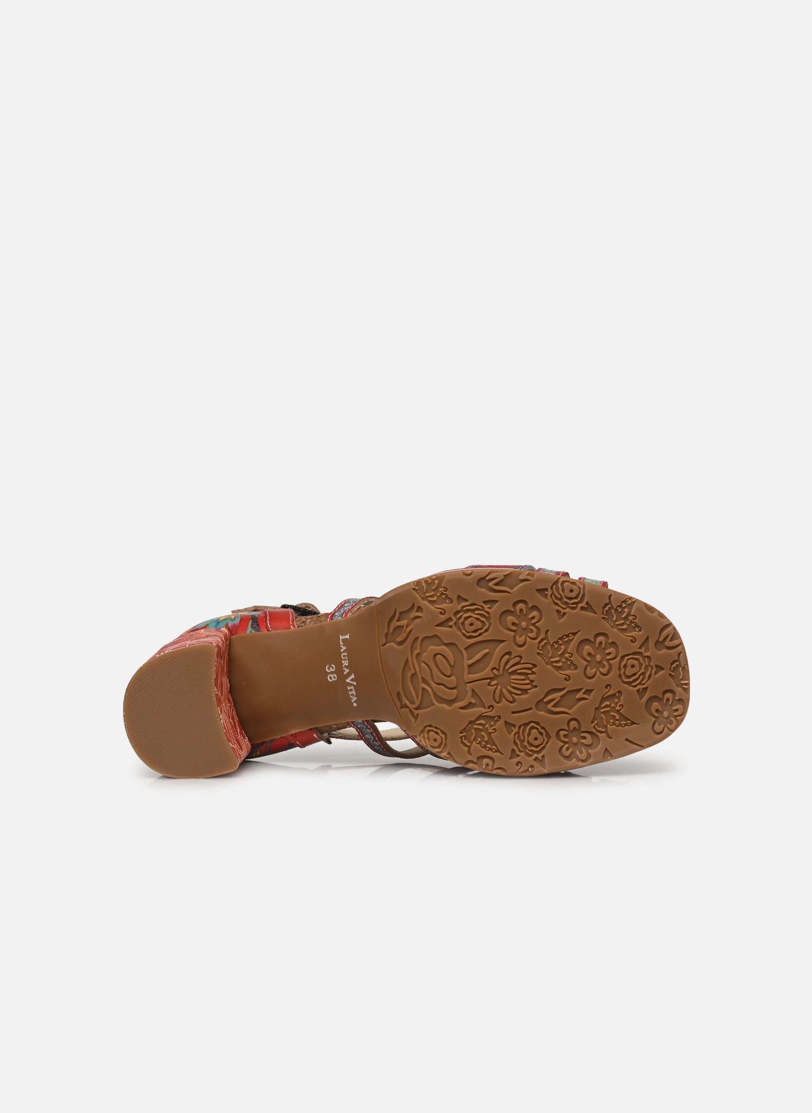 Sandales Nacio 05 femme rouge Laura Vita Sandales Nacio 05 femme rouge Rouge